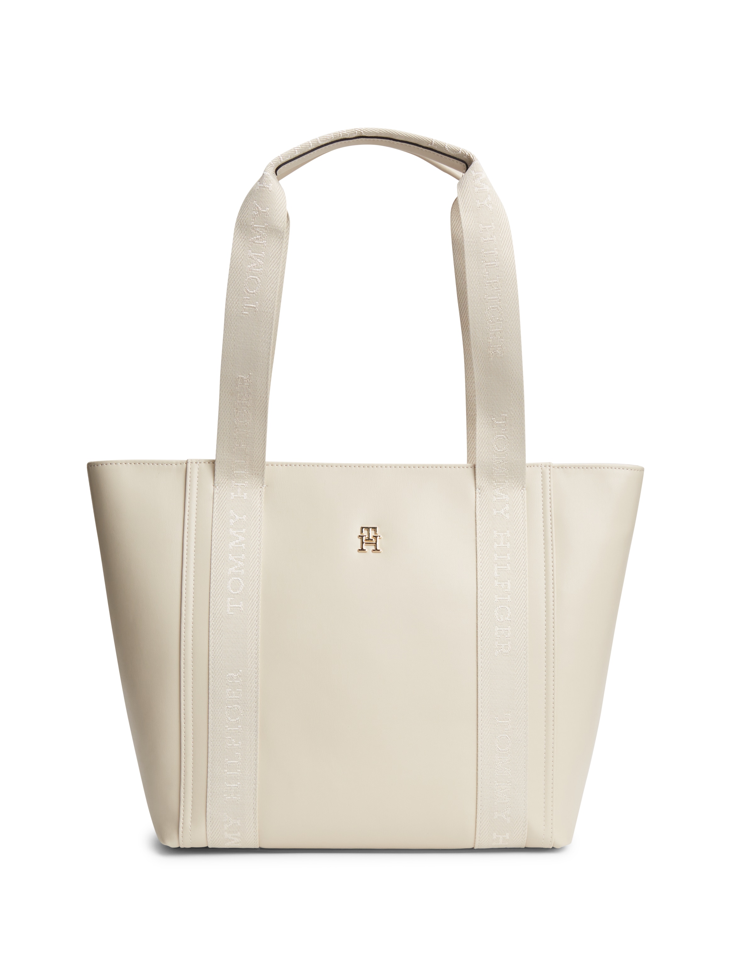 Image of Tommy Hilfiger Tragetasche "IM LATAM LOGO TOTE" Damen Schultertasche, Handtasche mit Logoschriftzug