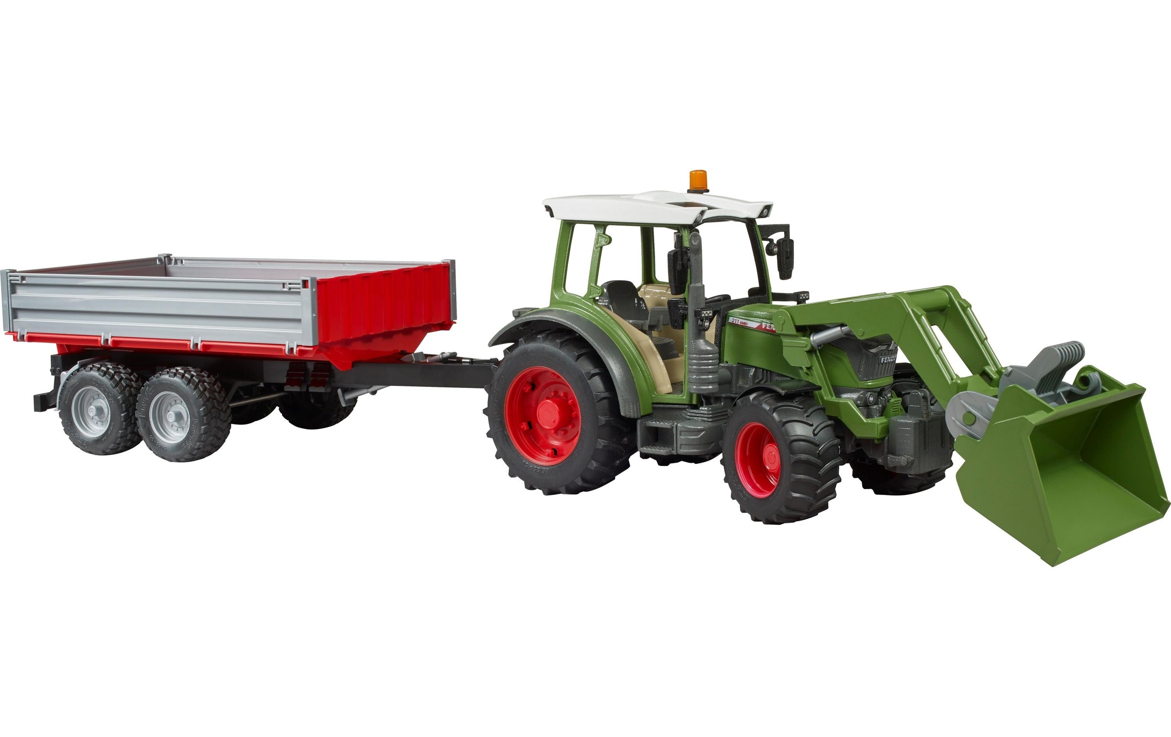 Bruder® Spielzeug-LKW »Track Builder Fendt Vario 211 mit Frontlader«