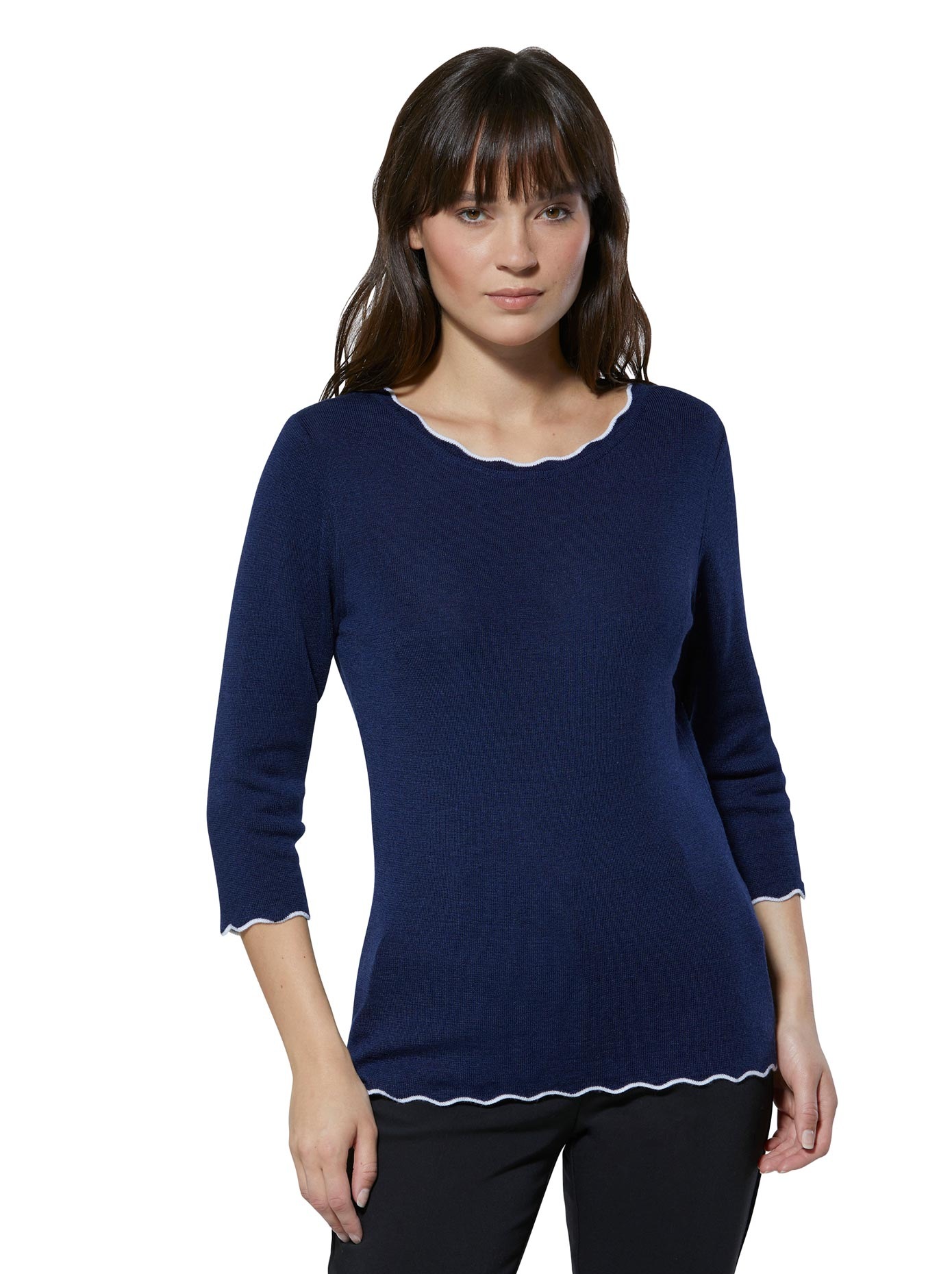 Image of CREATION L PREMIUM Strickpullover »Merino-Seiden-Pullover« bei Ackermann Versand Schweiz