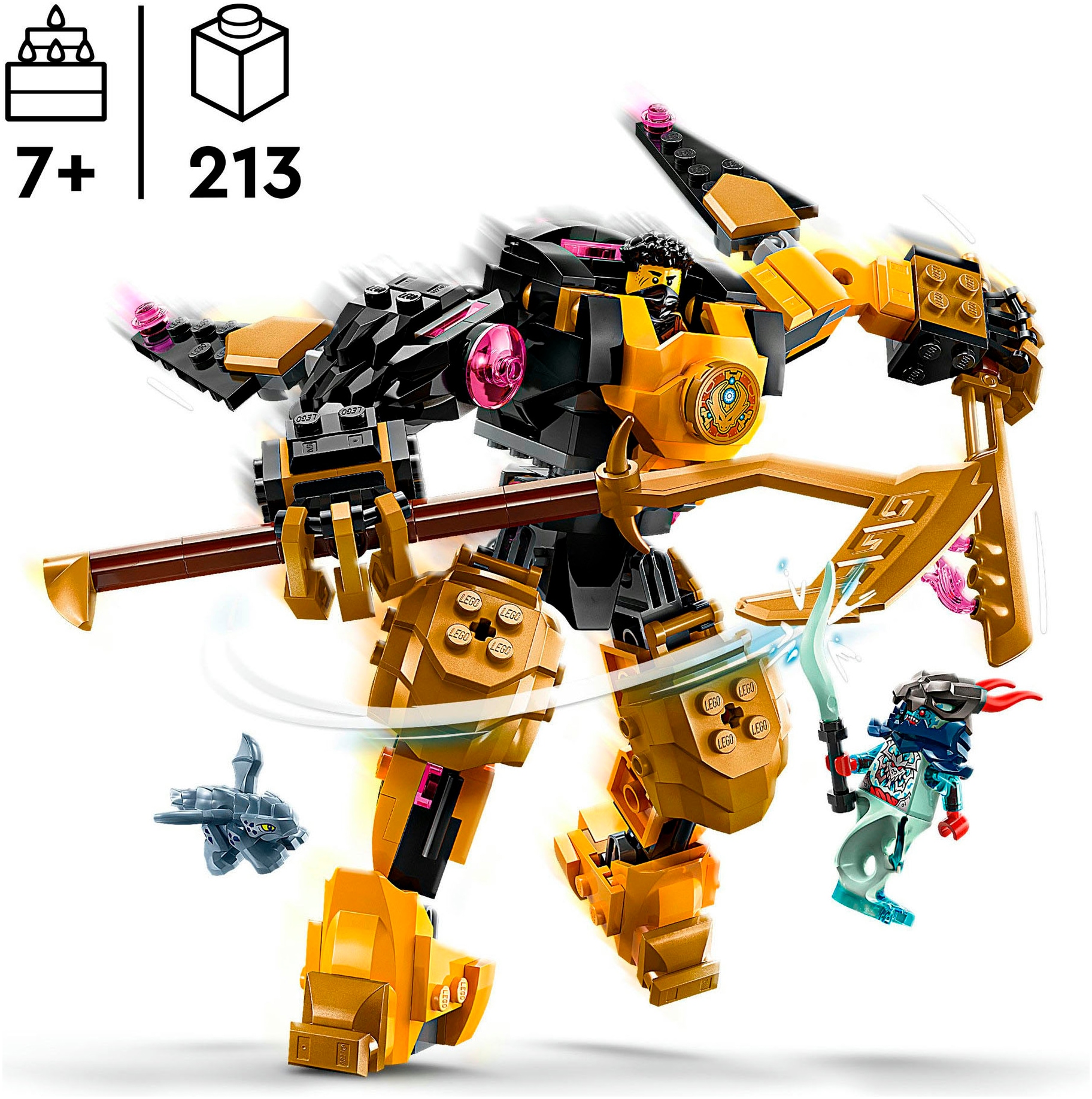 LEGO® Pions de construction »Arins Spinjitzumech (71839), LEGO Ninjago« Made in Europe