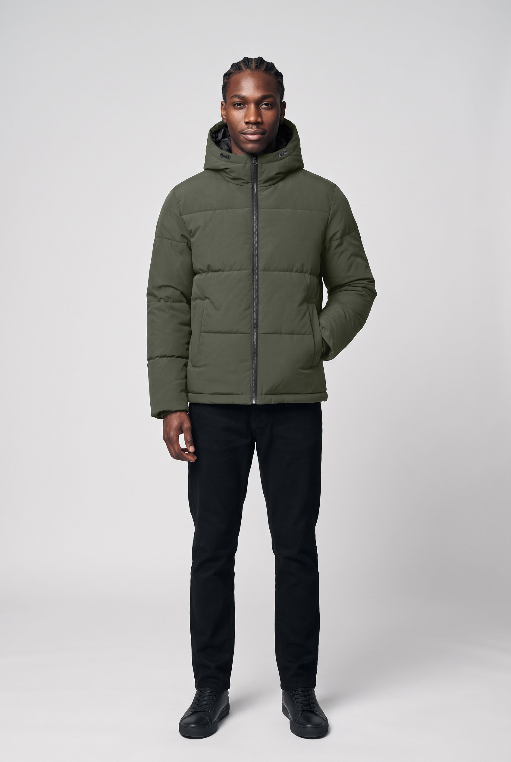 Jack & Jones Steppjacke »JJNEPTUNE PUFFER JACKET« mit Kapuze Kunstfaser, Steppware, Kapuze, regular fit