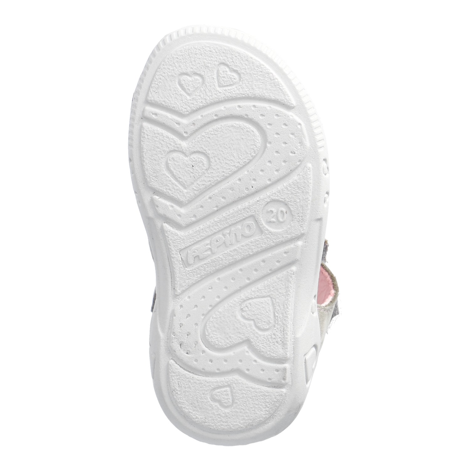 PEPINO by RICOSTA Chaussures de marche »Mimi WMS: mittel«  sandale à bride velcro et broderie, gabarit de taille à télécharger