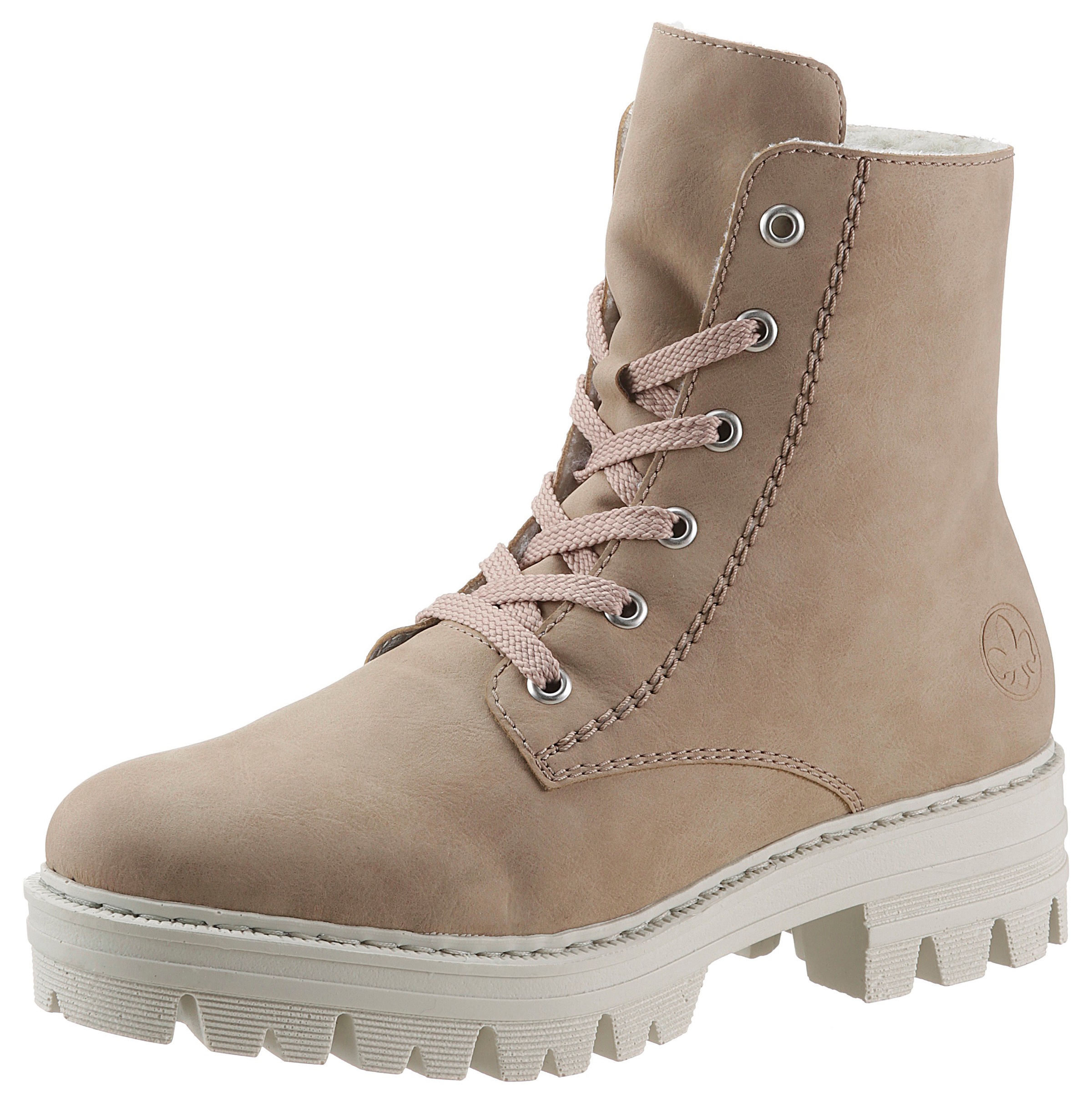 Image of Rieker Schnürstiefelette, mit kräftiger Profilsohle bei Ackermann Versand Schweiz