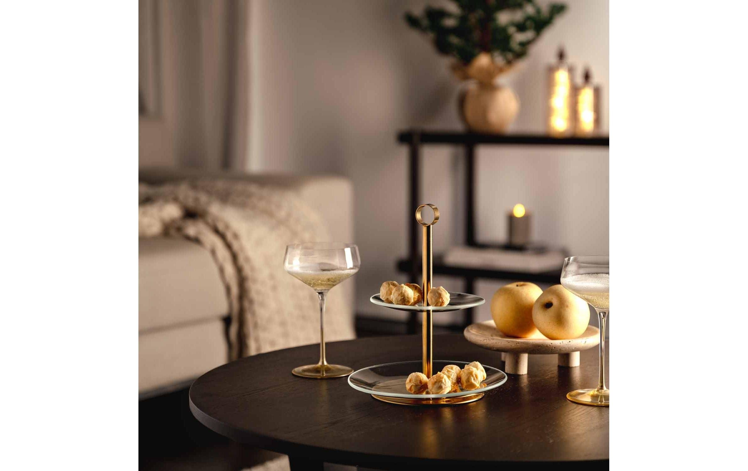 LEONARDO Etagere »Etagere Cena 2-teilig, 35 cm« 2-stöckige Etagere