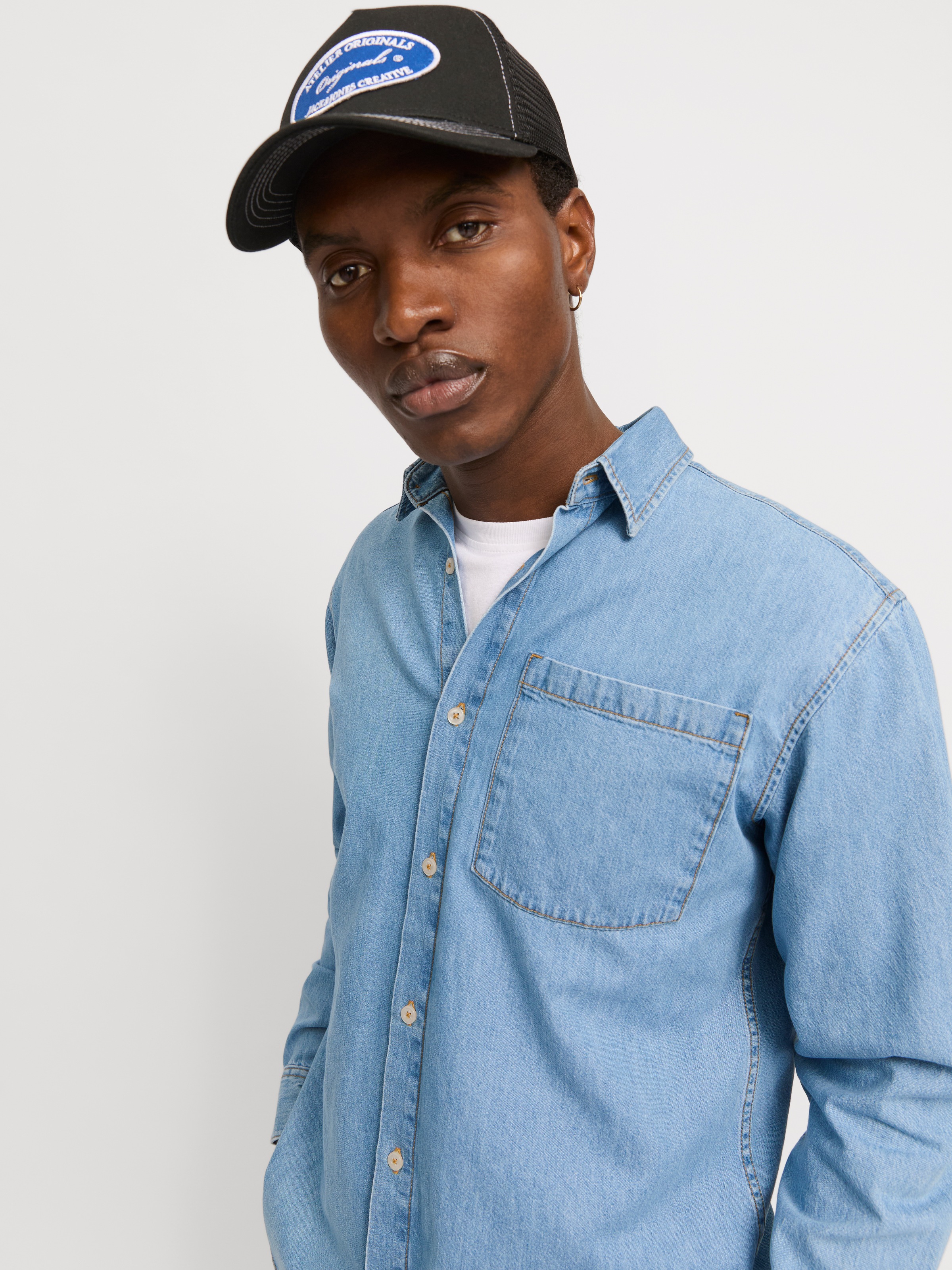 Jack & Jones Jeanshemd »JJICREEK JJSHIRT L/S AKM 596 NOOS«