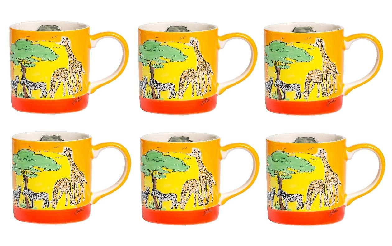 Image of Mila Tasse »Afrika 0.18 l, 6« bei Ackermann Versand Schweiz