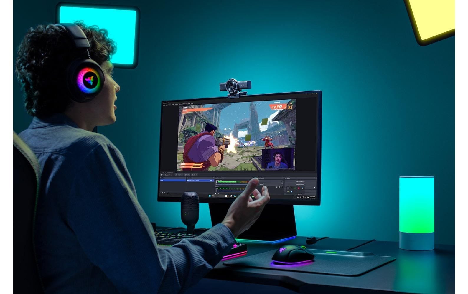 RAZER Webcam »Kiyo V2 X« QHD