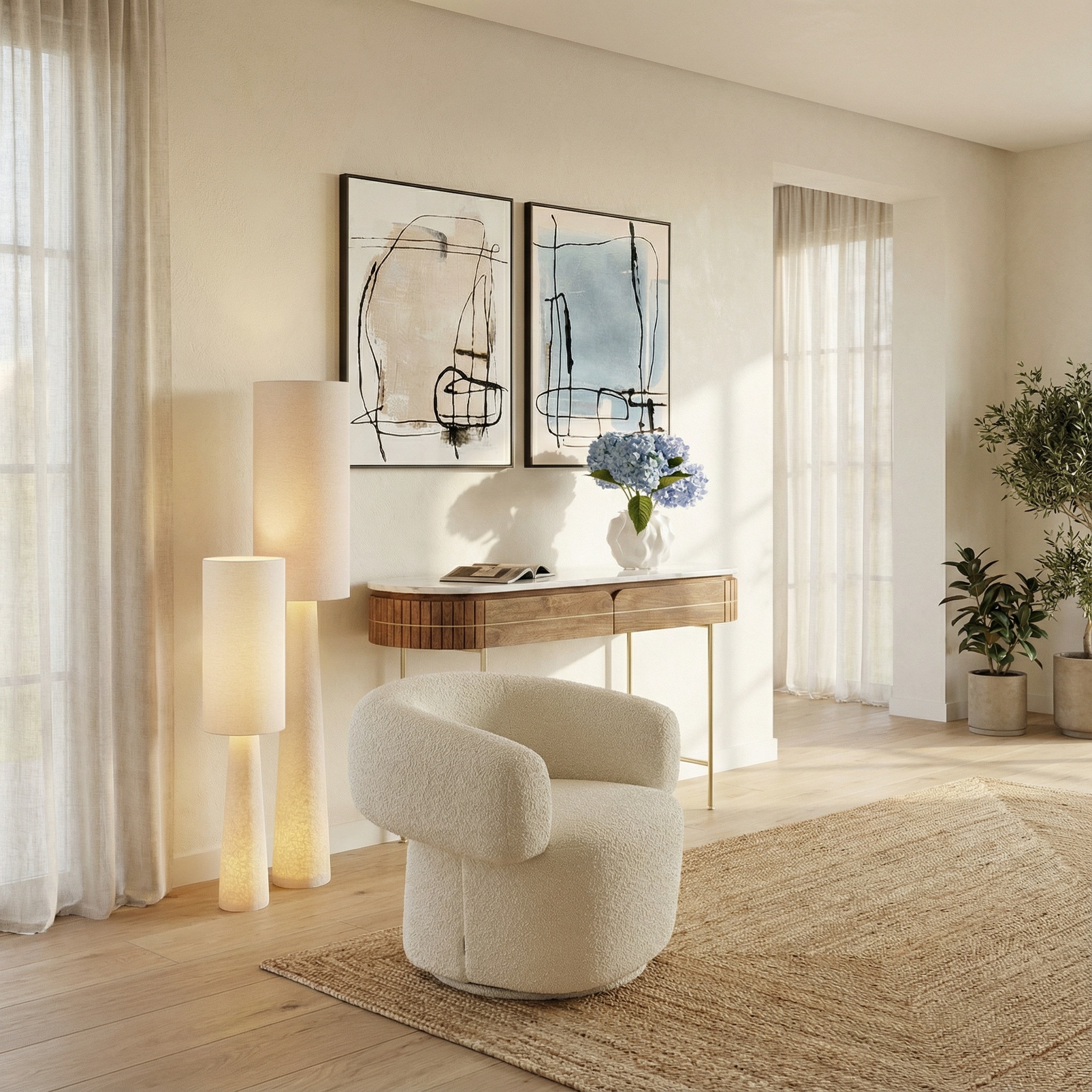 Kare Design Tableau avec cadre