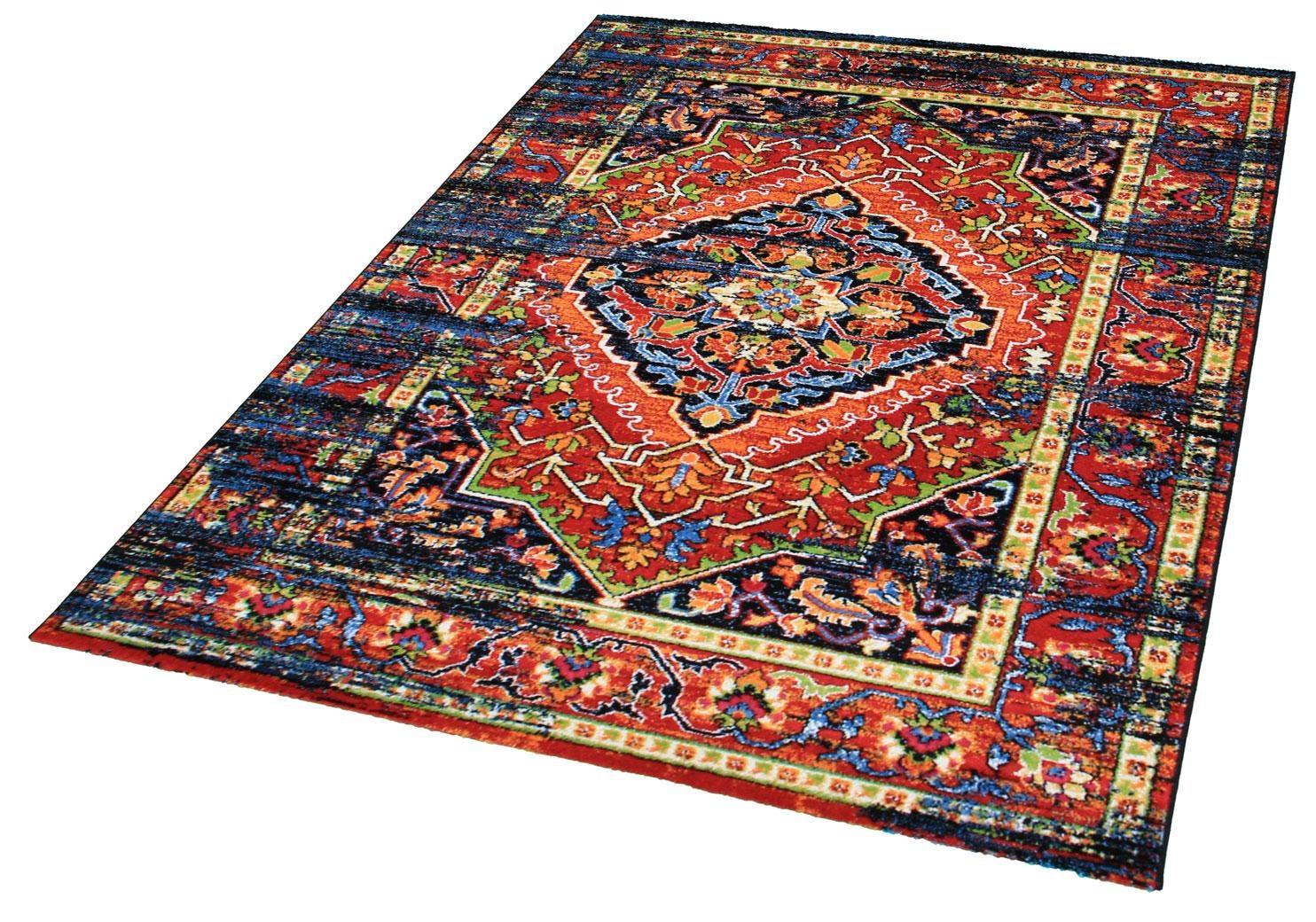 Image of Sanat Teppich »Vintage 1614«, rechteckig, 13 mm Höhe, Wohnzimmer, Kurzflor, Vintage Look, Retro bei Ackermann Versand Schweiz