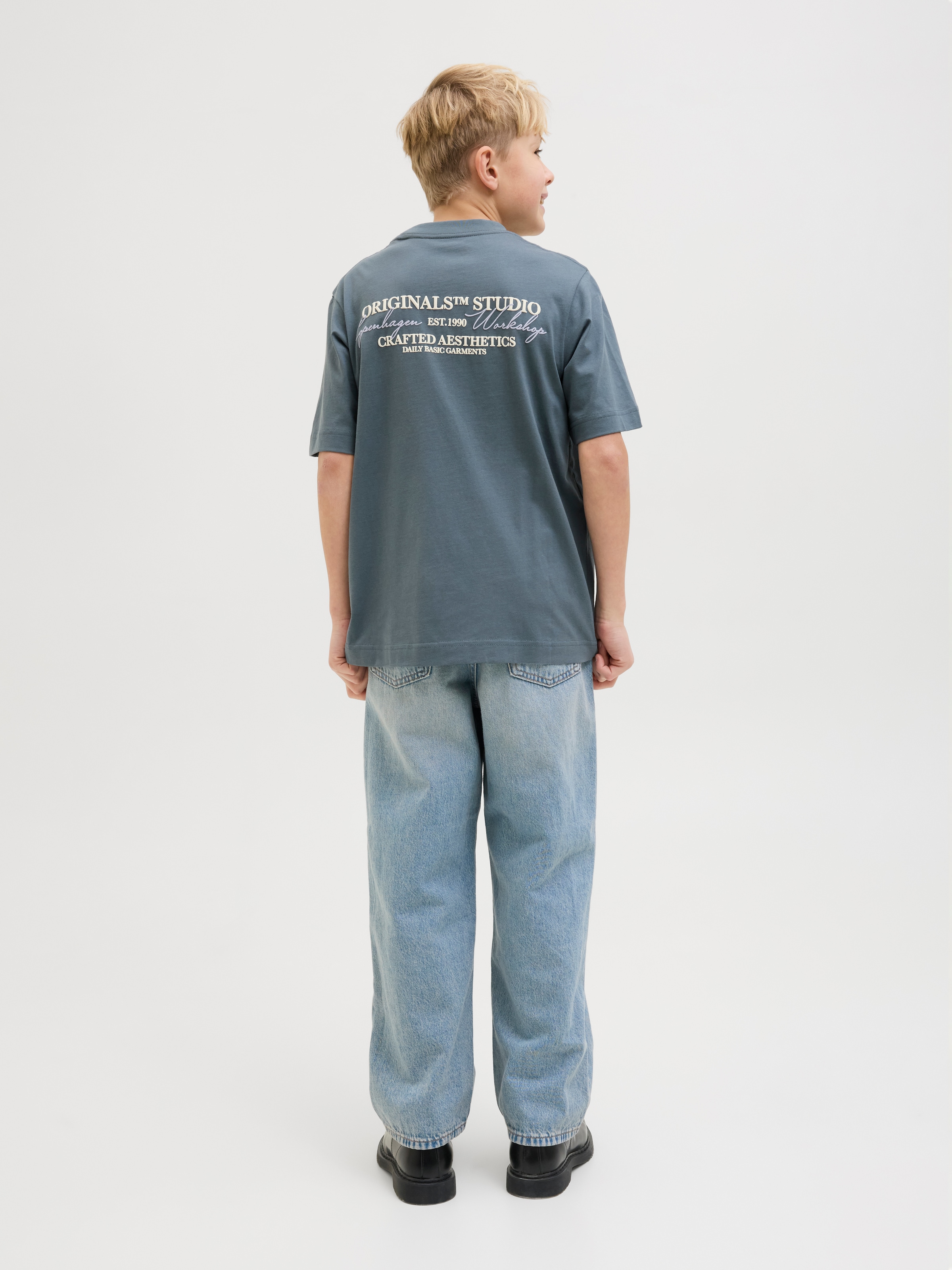 Jack & Jones Junior T-Shirt »JORISLINGTON TYPE TEE SS CREW N. SN JNR«