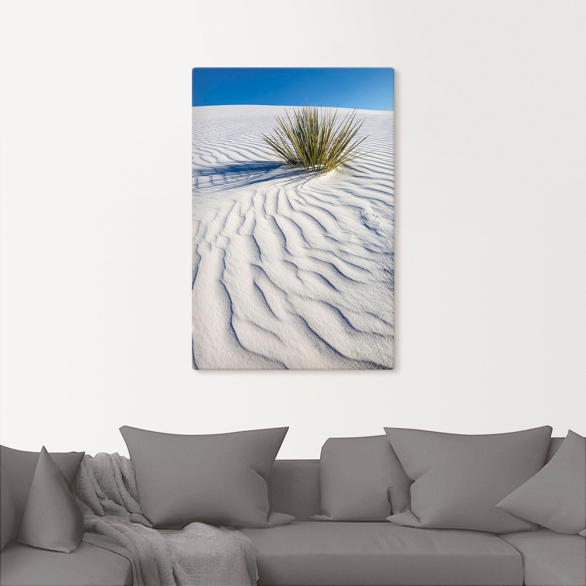 Grössen Leinwandbild, Wüstenbilder, Alubild, Sands«, Wandbild bequem Artland (1 versch. »Dünen oder St.), in White kaufen Wandaufkleber Poster als
