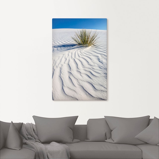 Artland Wandbild »Dünen White Sands«, Wüstenbilder, (1 St.), als Alubild,  Leinwandbild, Wandaufkleber oder Poster in versch. Grössen bequem kaufen