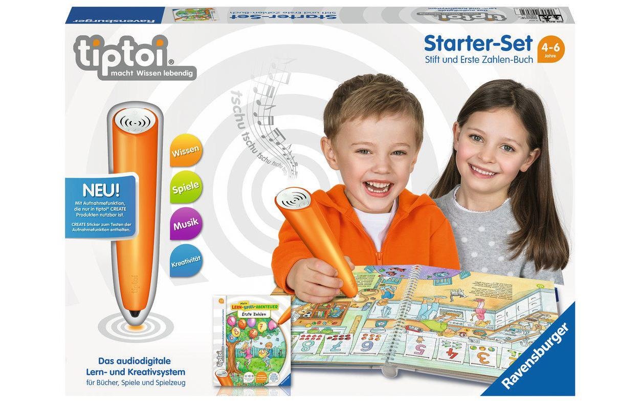 Image of Ravensburger Spiel »tiptoi StarterSet Erste ZahlenBuch« bei Ackermann Versand Schweiz