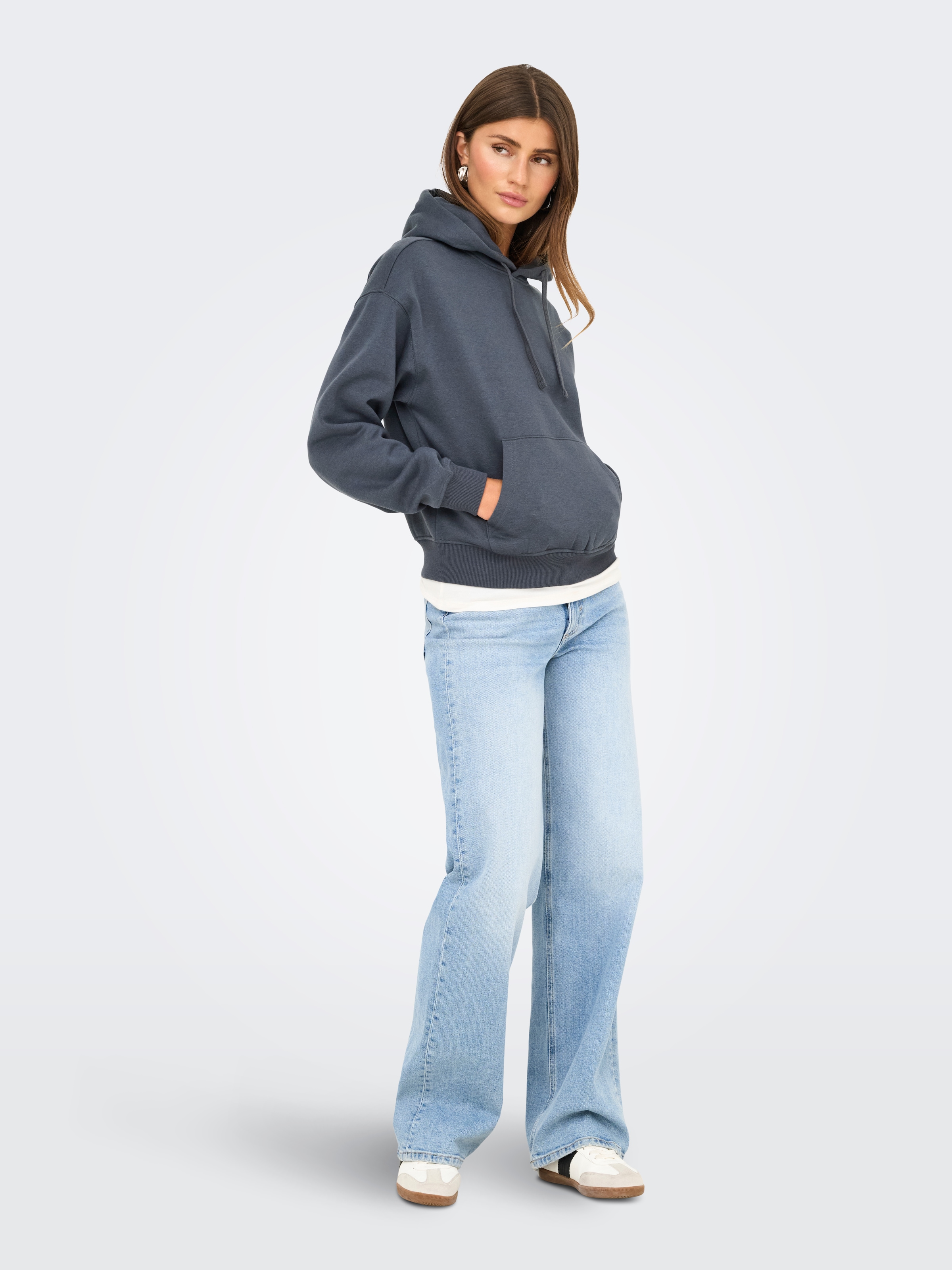 ONLY Kapuzensweatshirt »ONLBEST L/S HOOD SWT NOOS«