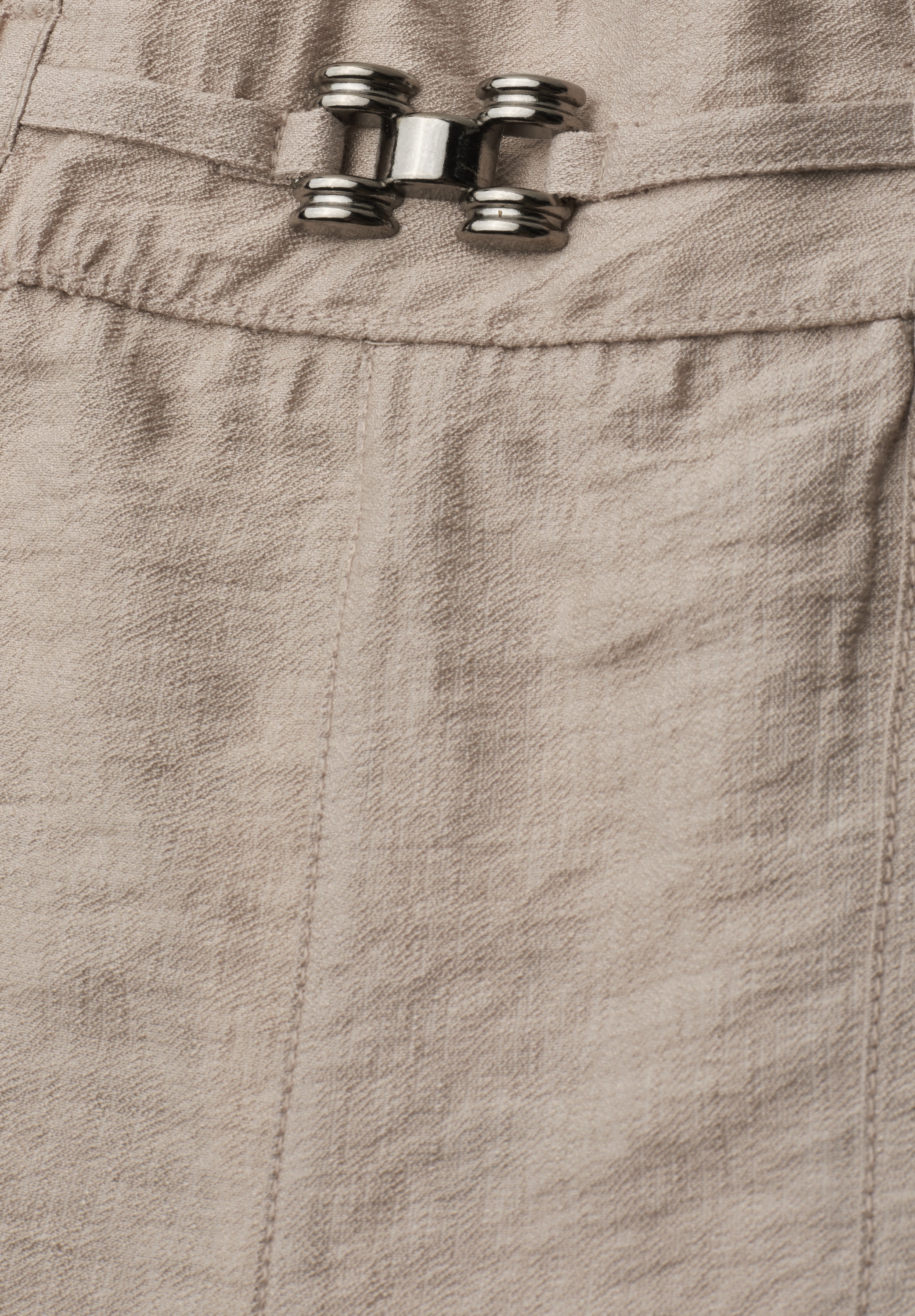 STREET ONE Pantalon en tissu »Style Bonny«  Slim Leg Hose im Loose Fit mit Gürteldetail