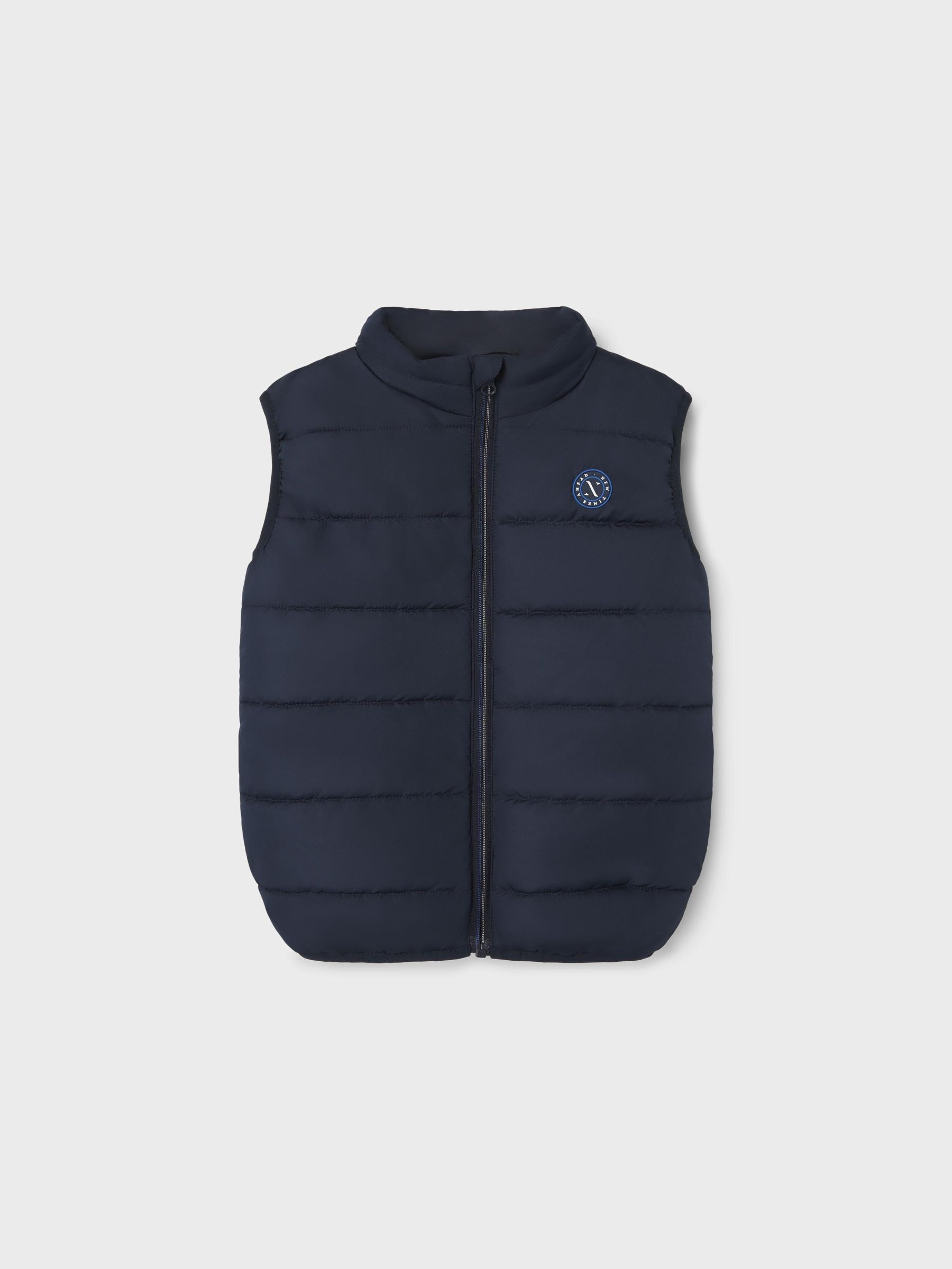 Name It Kurzweste »NKFROSE für Mädchen mit weitem Bein und elastischem Bund«, unifarben, casual, loose fit, Baumwollmischung, Denim