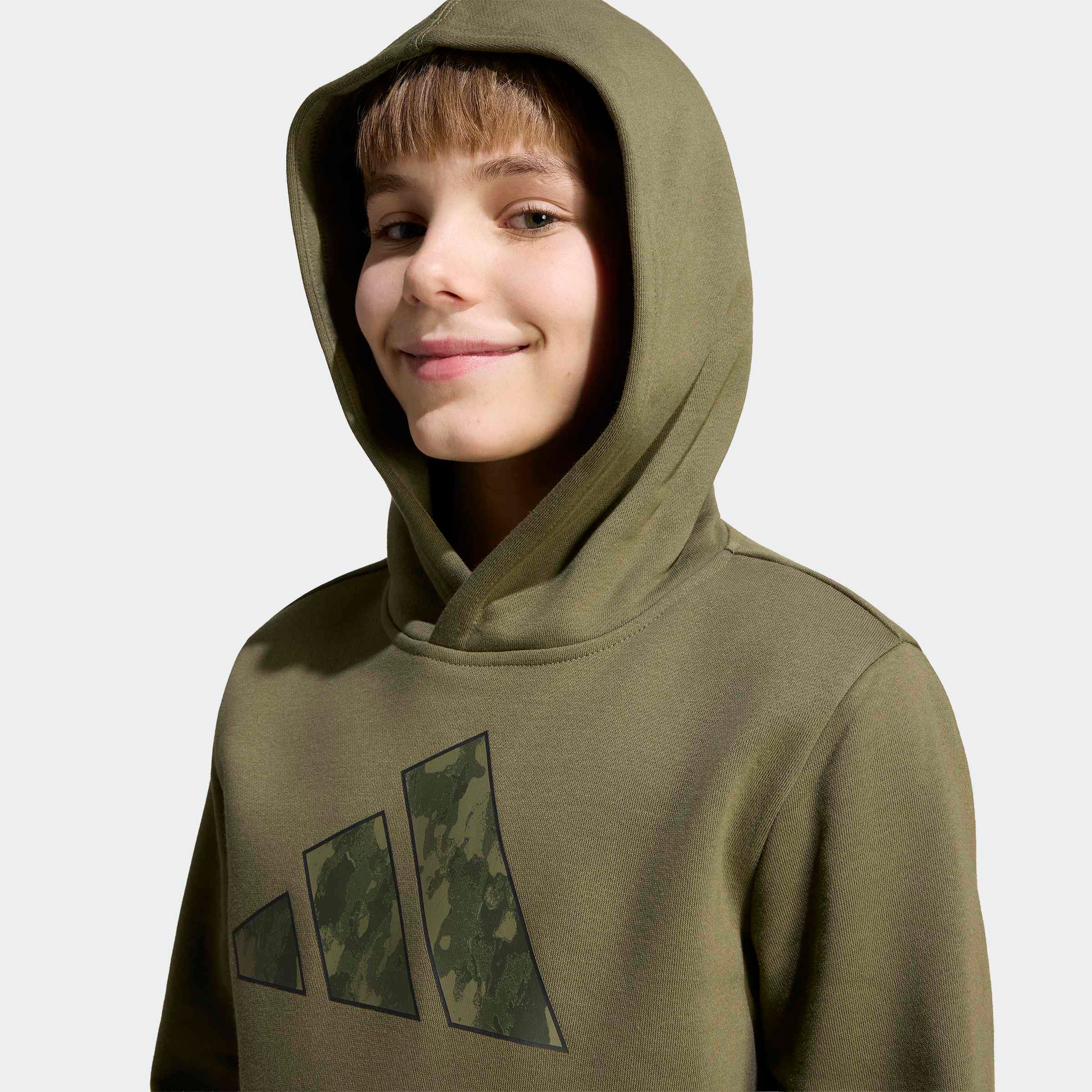 adidas Sportswear Sweat à capuche »GRAFIK KIDS HOODIE, CAMOUFLAGE«, pour enfants, avec capuche, col rond, longueur normale,
