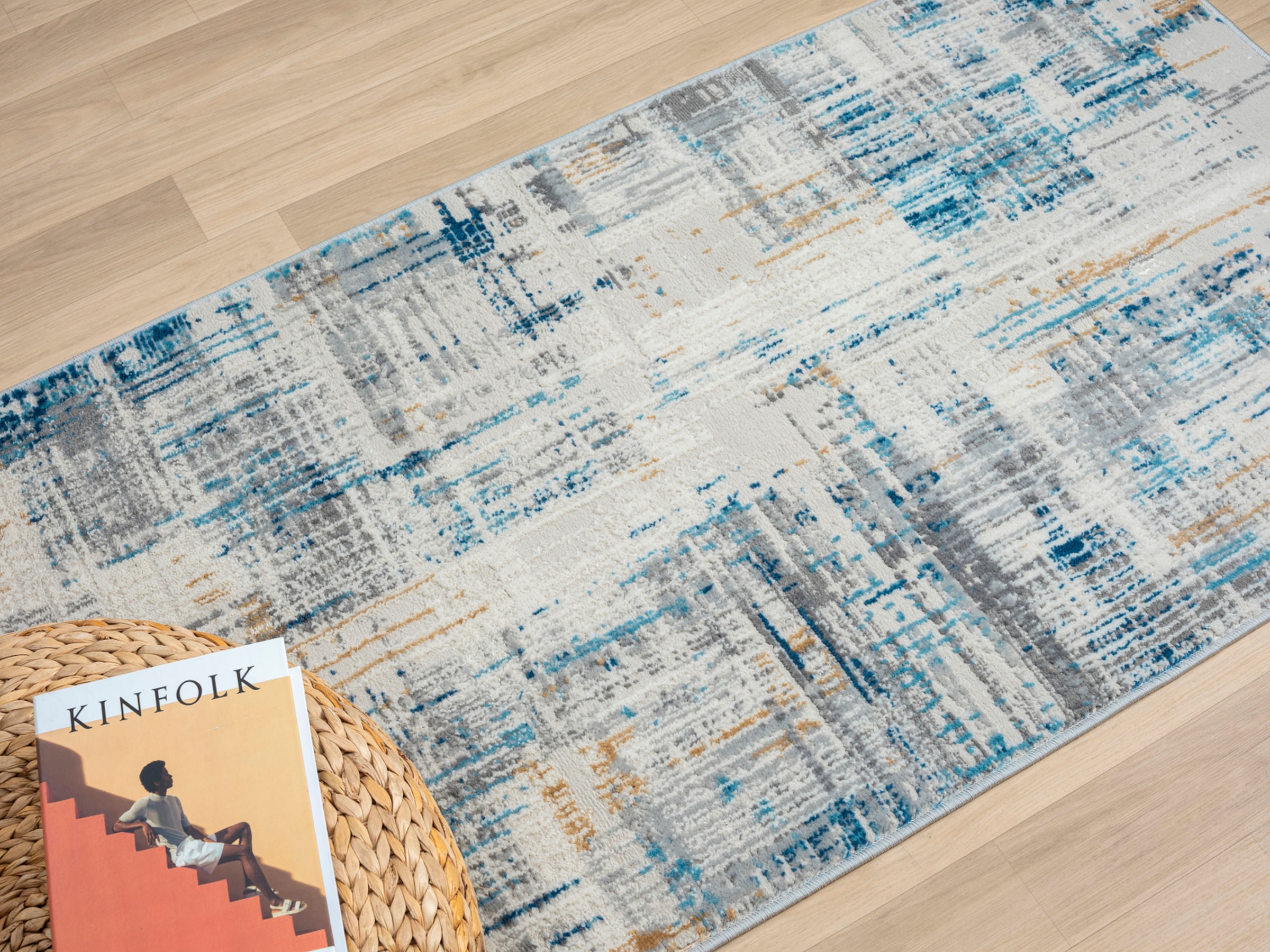 Myflair Möbel & Accessoires Teppich »My Stripes, LAGERRÄUMUNG!« rechteckig 8 mm Höhe Kurzflor, Retro-Design, besonders weich durch Microfaser