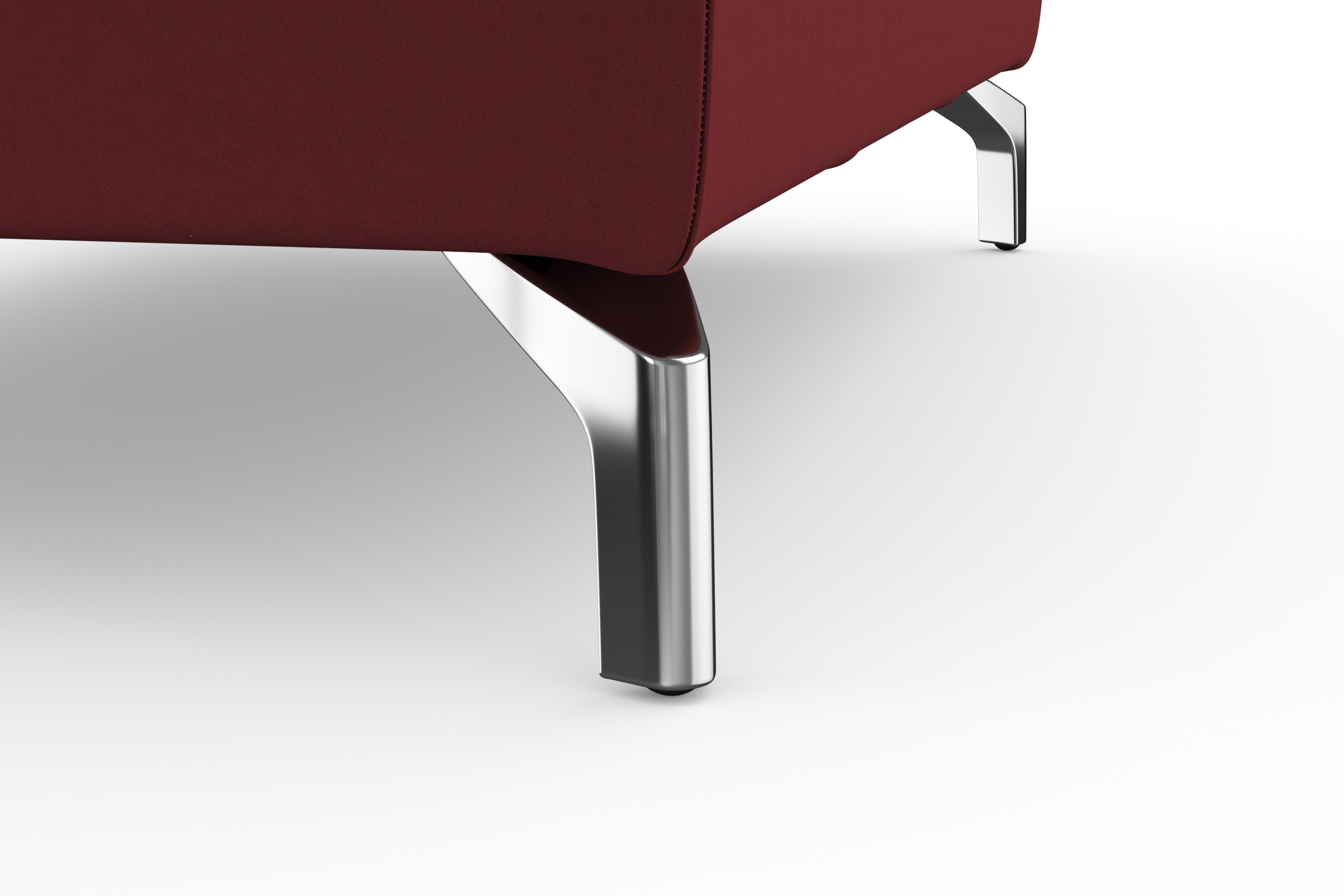 sit&more Hocker »Bendigo« mit Klappfunktion, Bodenfreiheit 12 cm, wahlweise in 2 Fussfarben