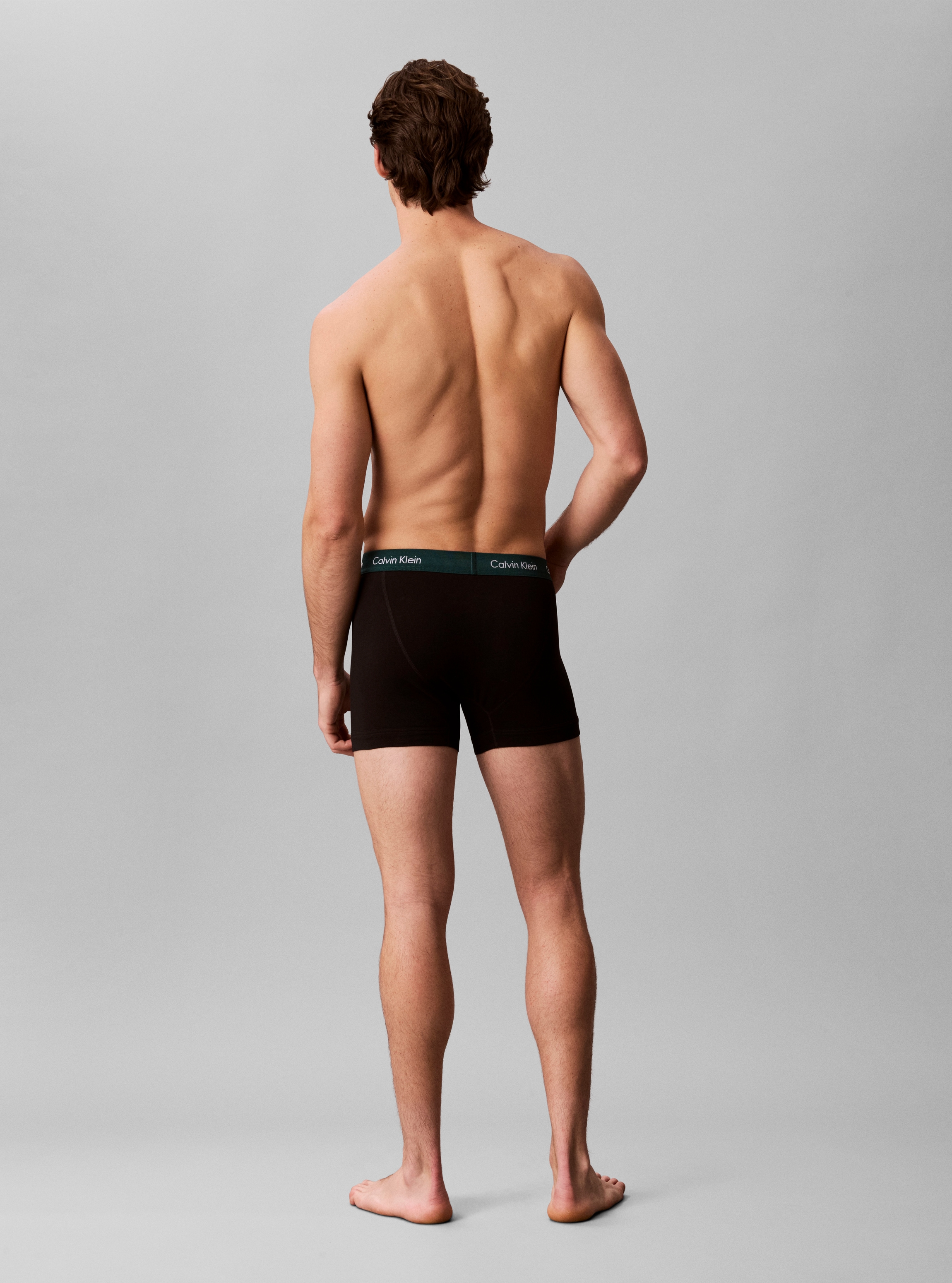Calvin Klein Underwear Tronc »TRUNK 5PK« Paquet, pack de 5, 5 cuis avec ceinture élastique logo