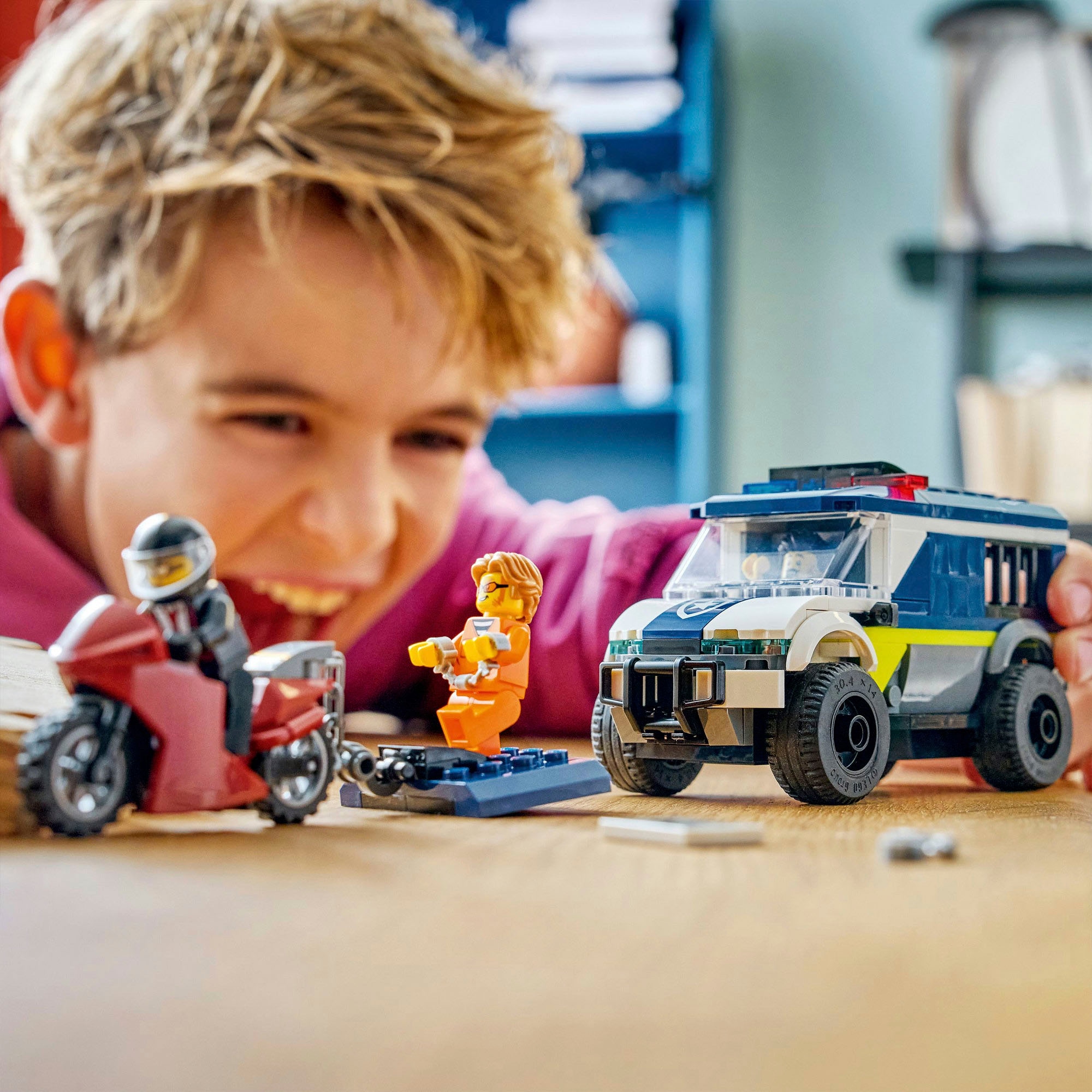 LEGO® Pions de construction »Gefangenentransporter (60479), LEGO City« Made in Europe