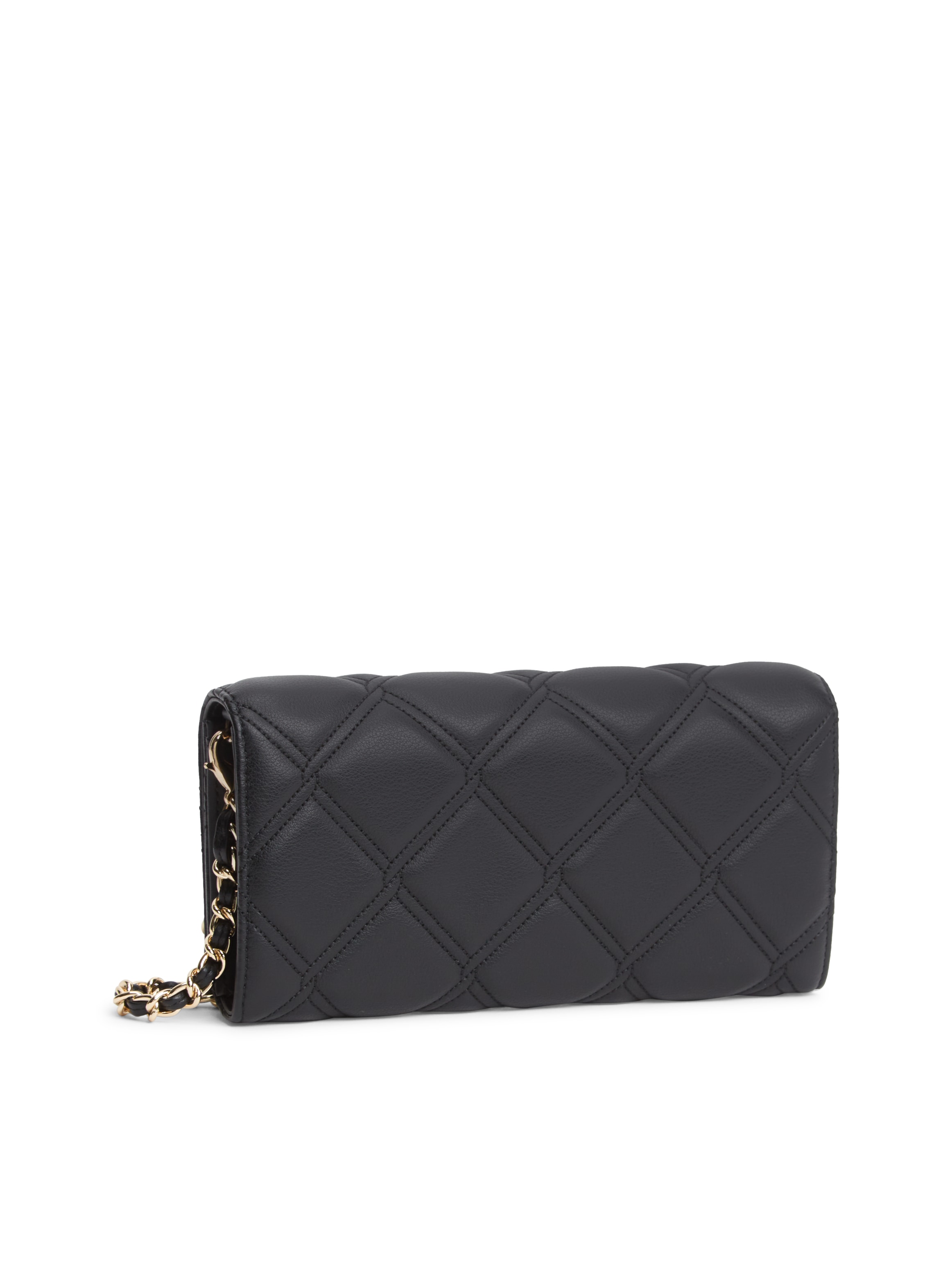 Tommy Hilfiger Geldbörse »TH FEMININE WALLET ON CHAIN« Damen Geldbeutel, Minibag mit Zierkette als Umhängeriemen