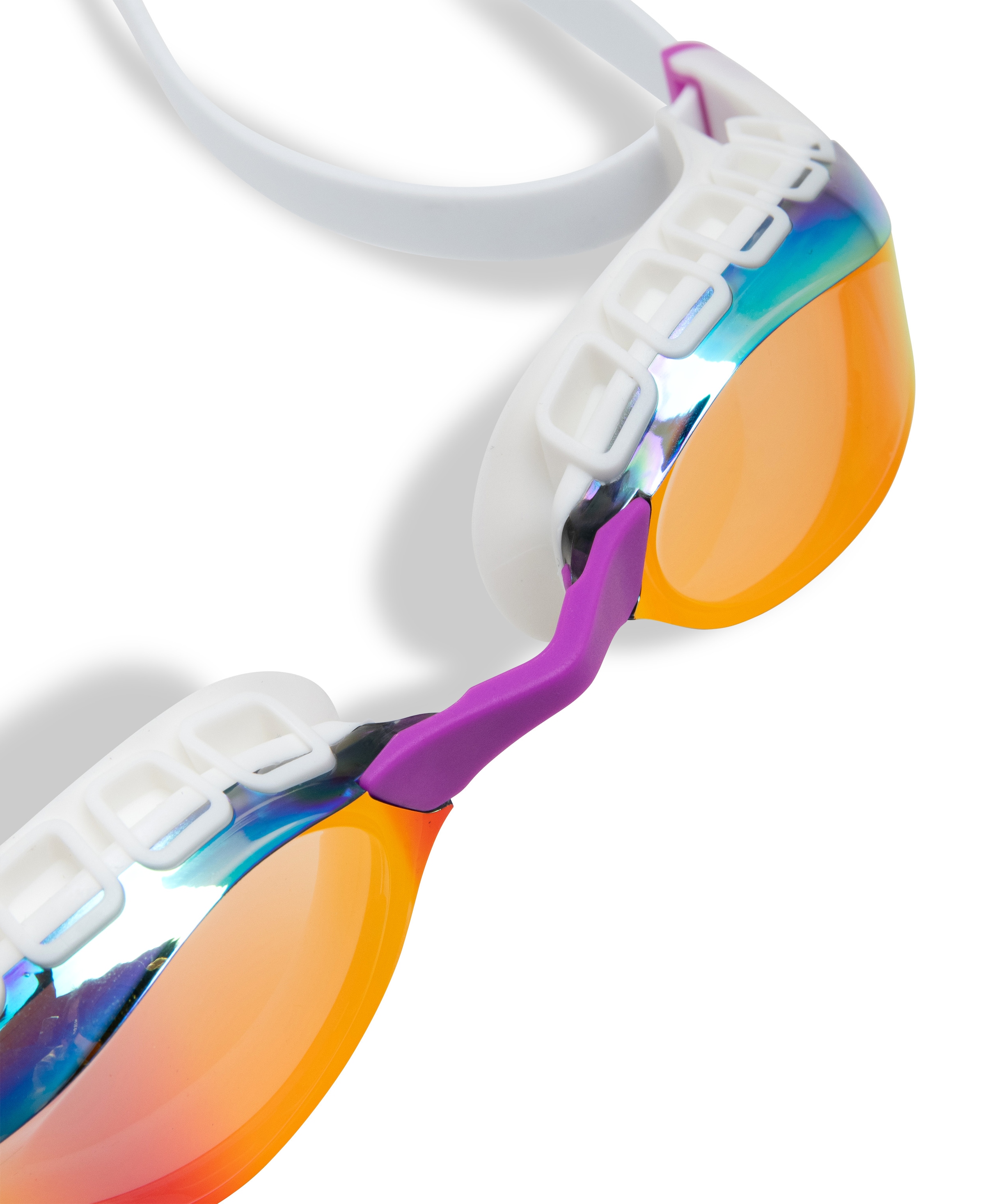 Arena Schwimmbrille »AIR SONIC MIRROR« mit verspiegelten Gläsern, breite Gläser für seitliche Sicht
