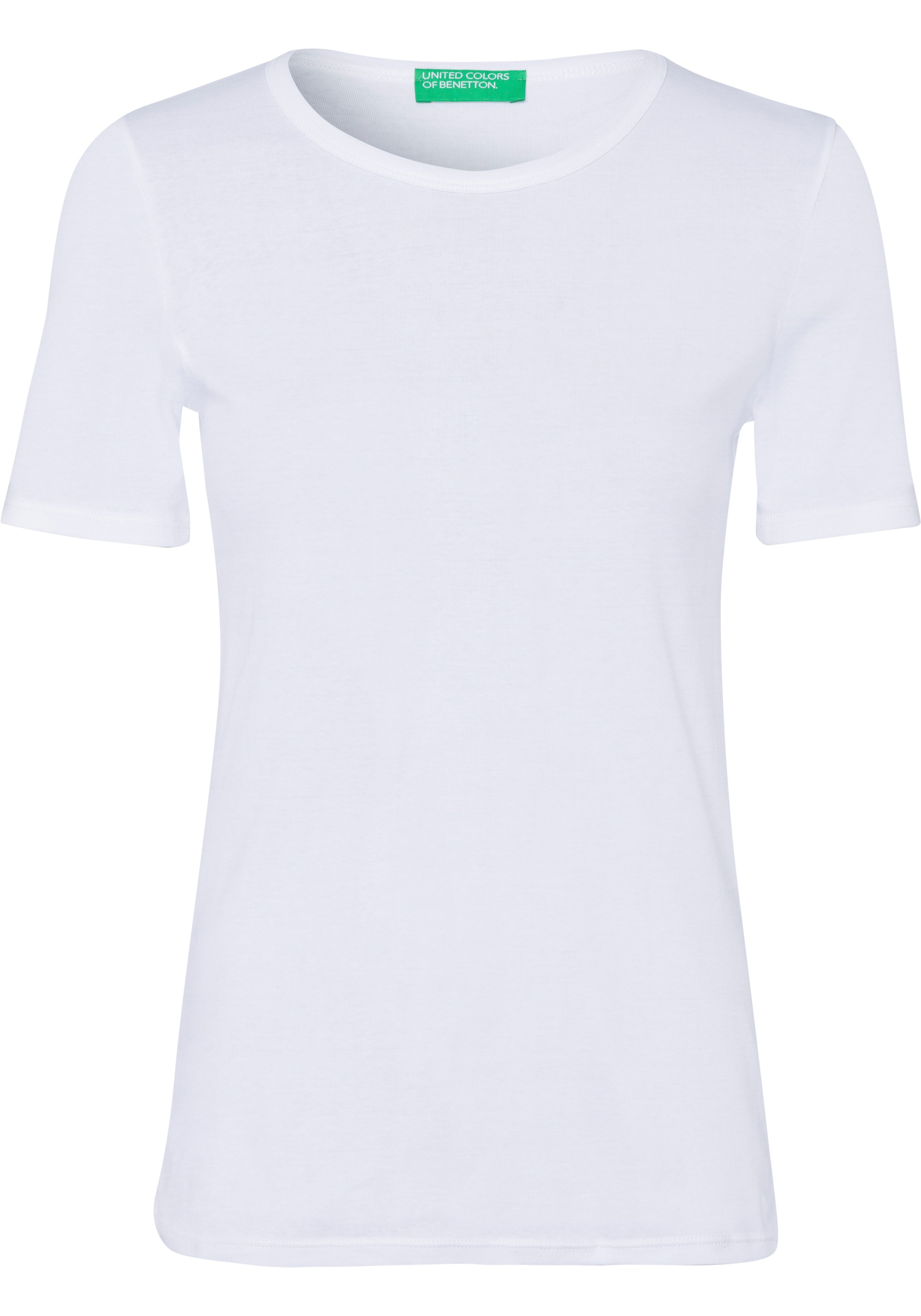 Image of United Colors of Benetton T-Shirt, in feiner Rippenqualität bei Ackermann Versand Schweiz
