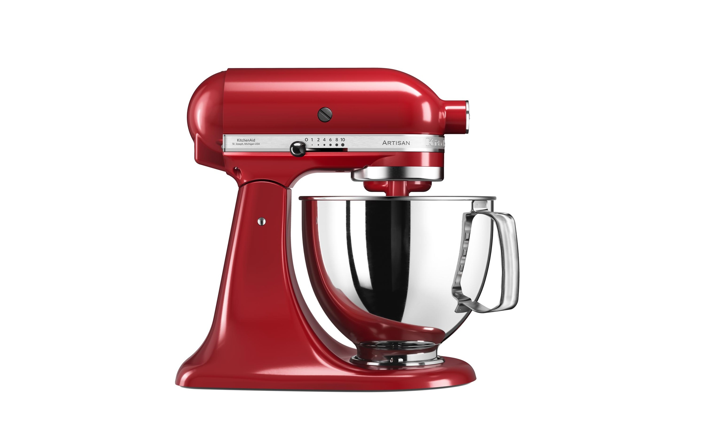 Image of KitchenAid Küchenmaschine »KSM125 Rot«, 300 W bei Ackermann Versand Schweiz