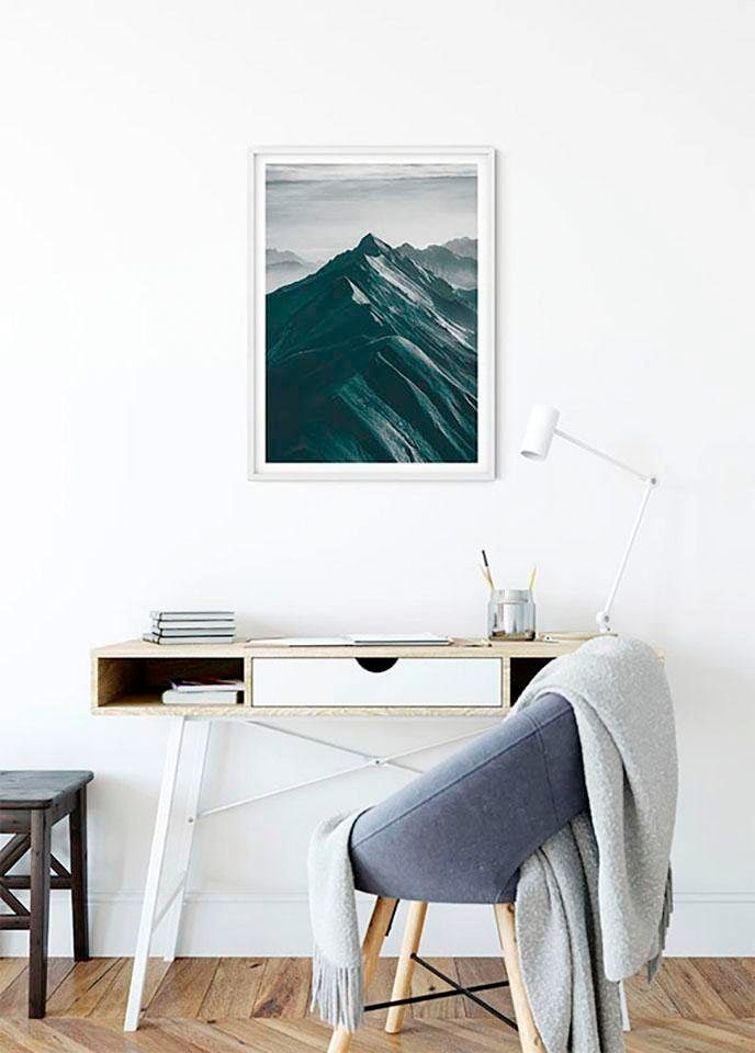 Komar Bild »Mountain Top« Natur 1 Stk. tlg. Wandbild zur Dekoration - ohne Rahmen