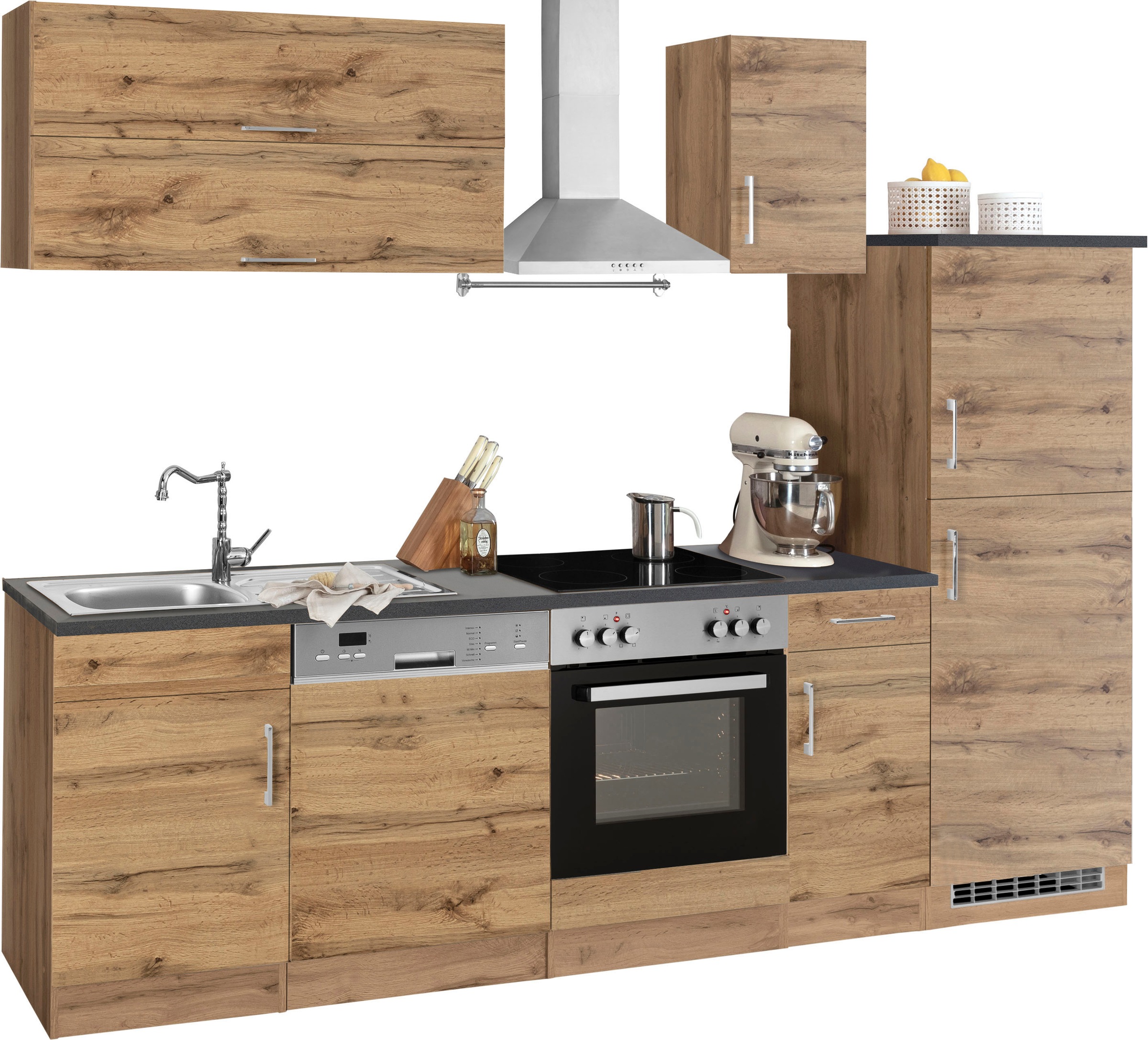 KOCHSTATION Kitchenette »KS-Colmar« sans appareils électriques, largeur 270 cm