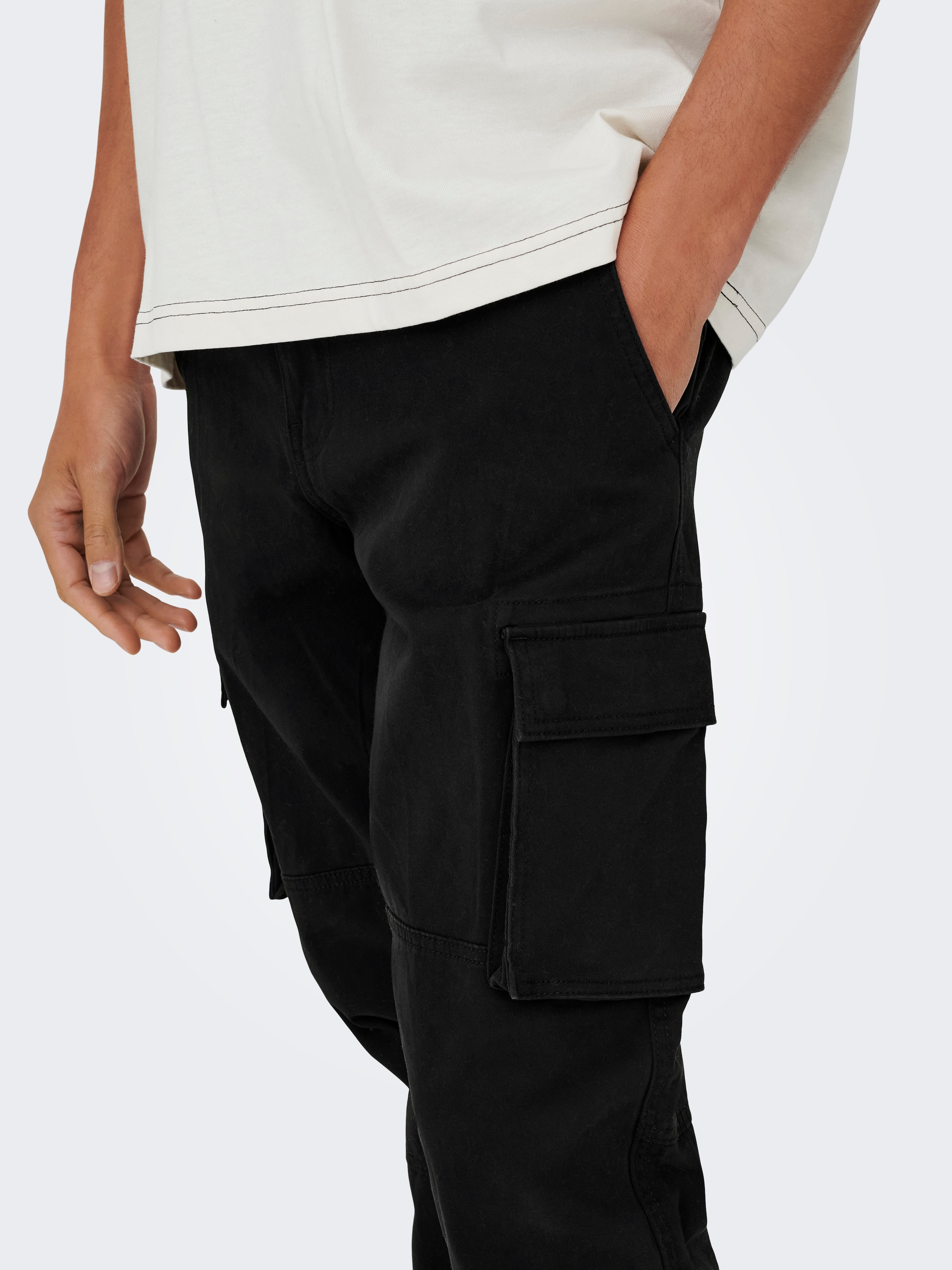 ONLY & SONS Cargohose »ONSCAM STAGE CARGO CUFF LIFE 6687 NOOS«