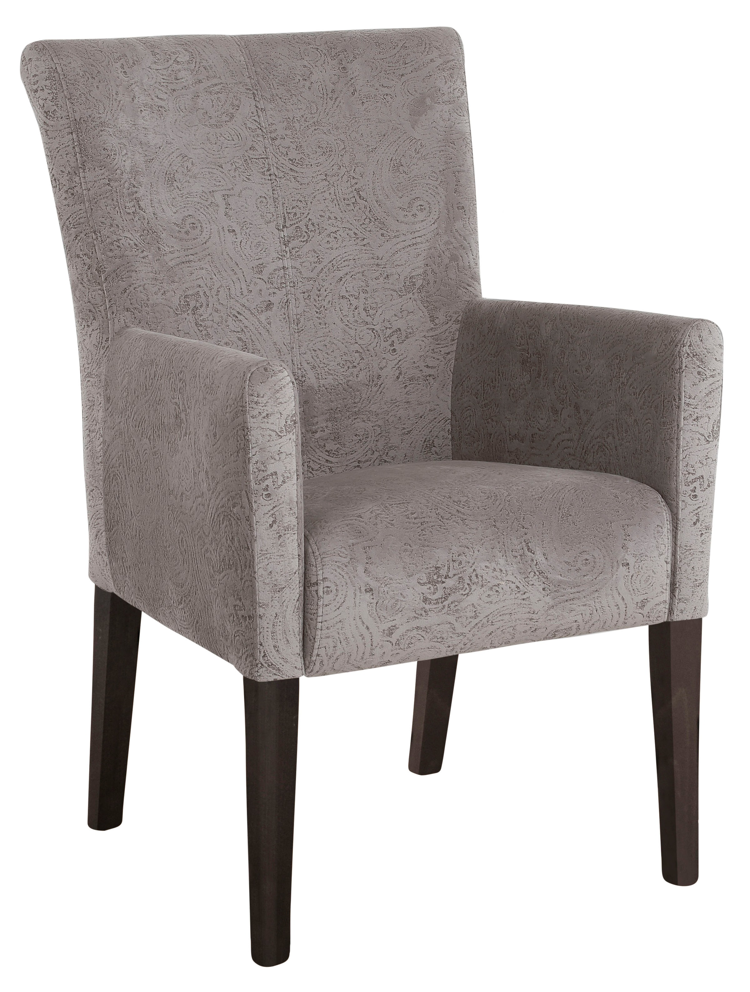 Image of Home affaire Armlehnstuhl »King«, Lederoptik, Esszimmerstuhl mit Knopfheftung bei Ackermann Versand Schweiz