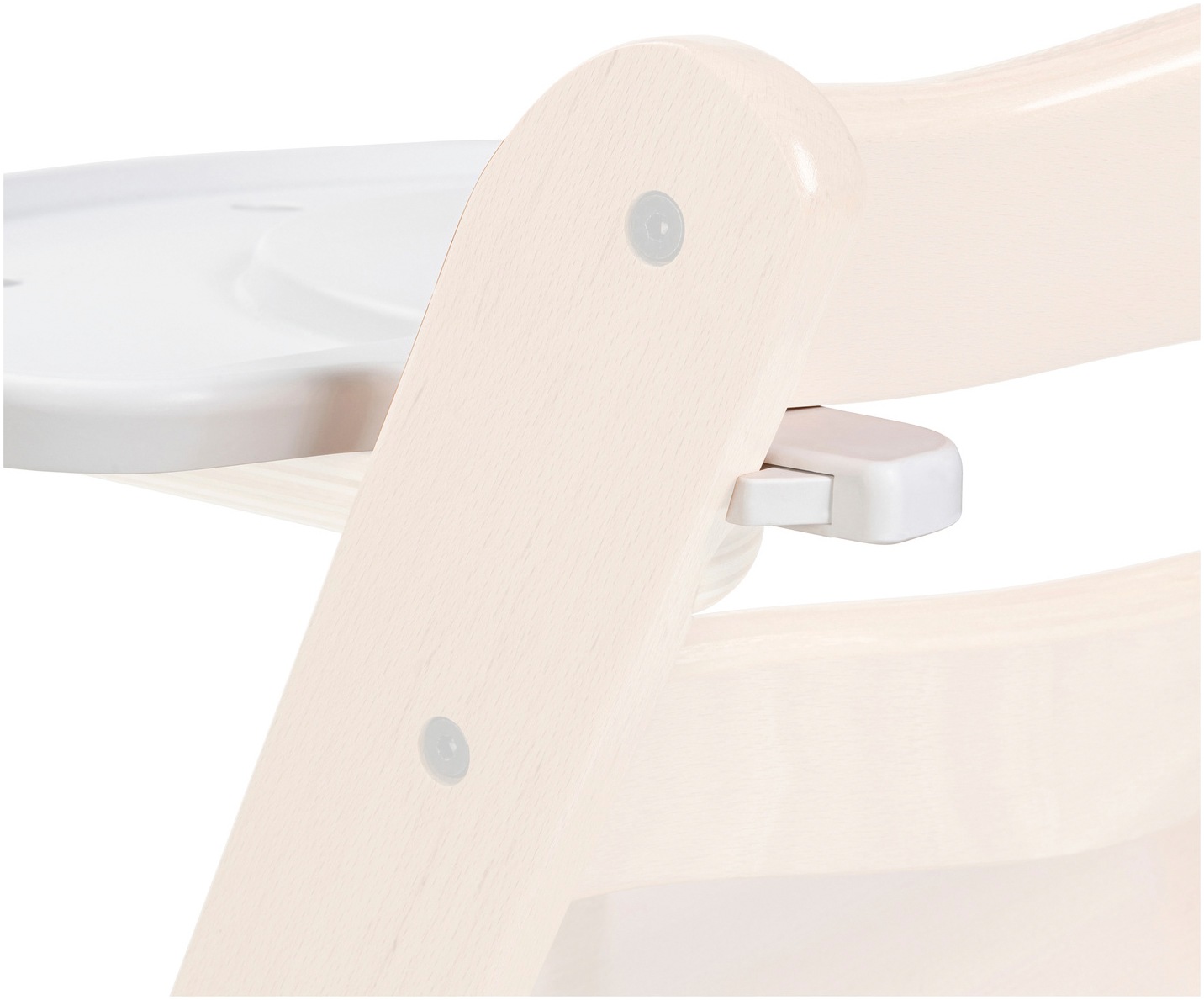 Hauck Plateau de chaise haute »Alpha Play Tray, White« aus recyceltem Material