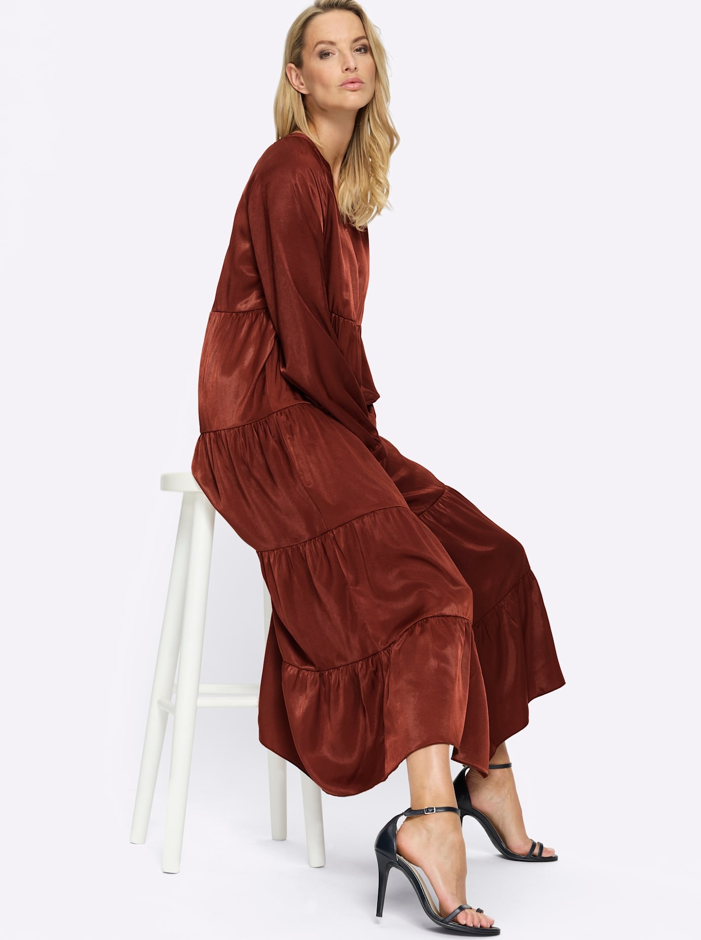 heine Satinkleid »Kleid«