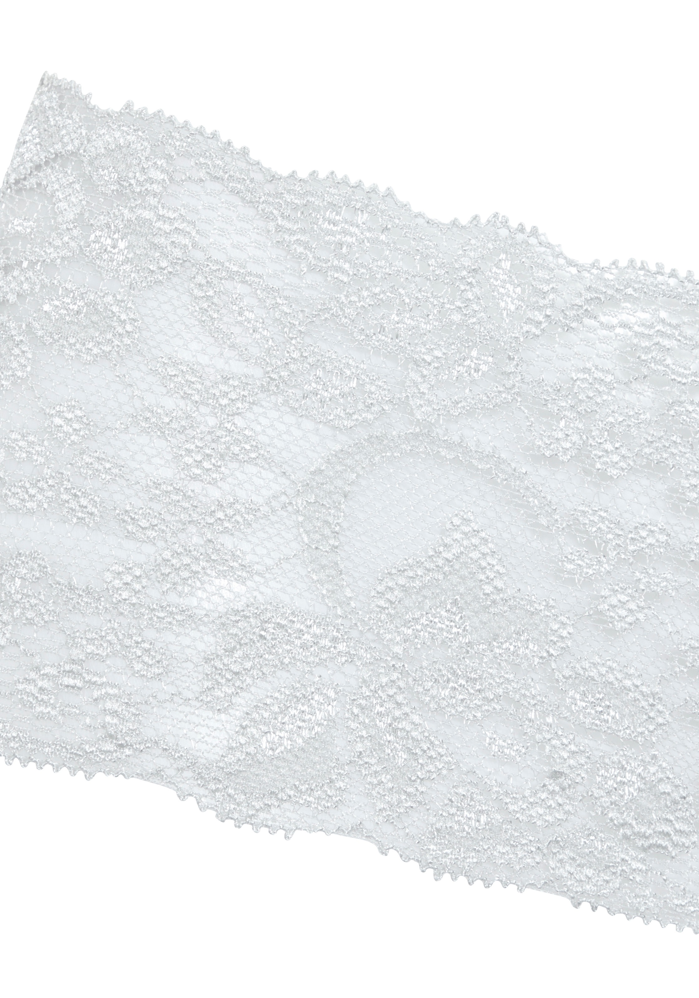 Vivance Slip brésilien pack de 3,  en coton élastique avec dentelle florale