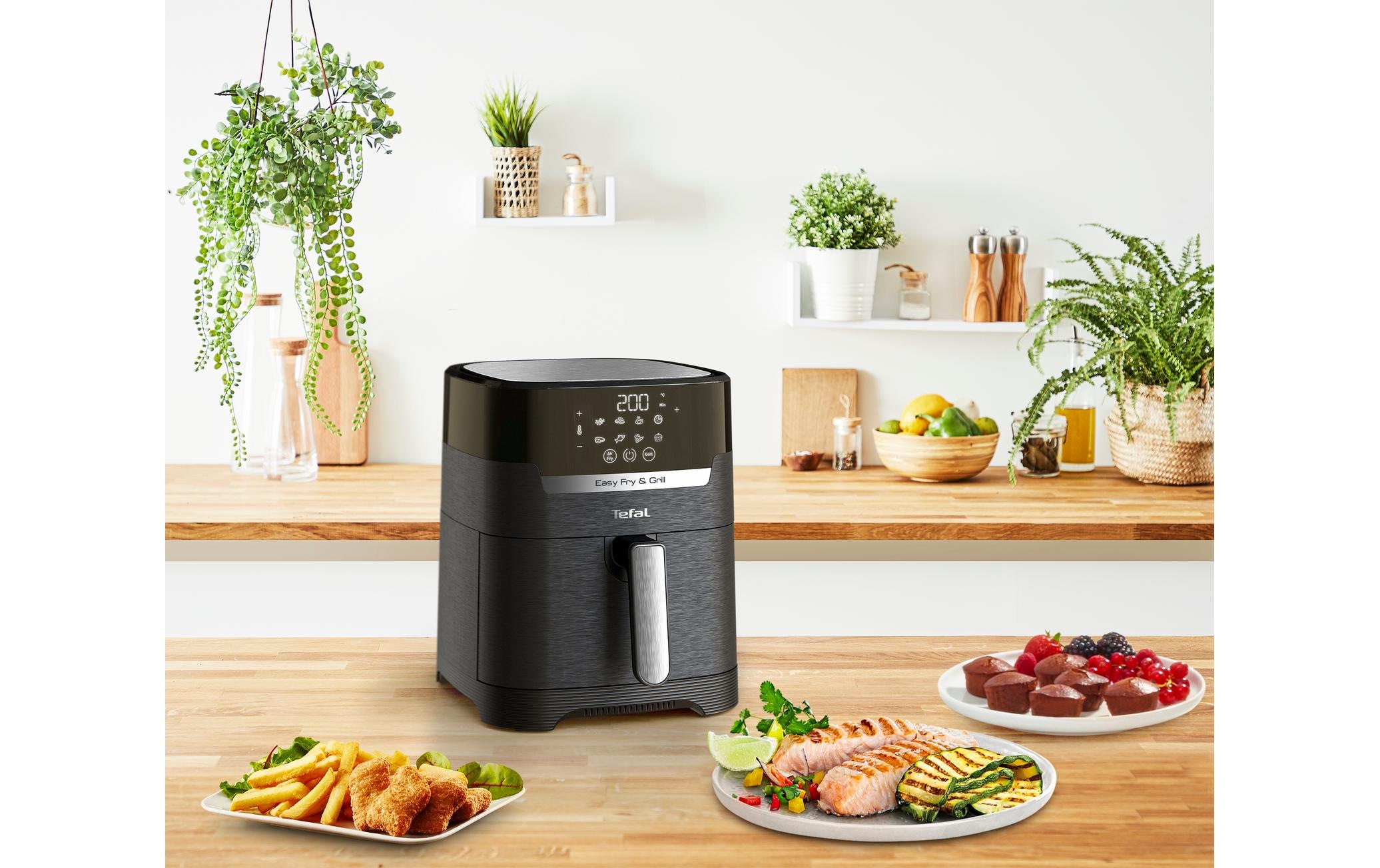 Tefal Heissluftfritteuse »Easy Fry & Grill Precision EY5058«, 1550 W