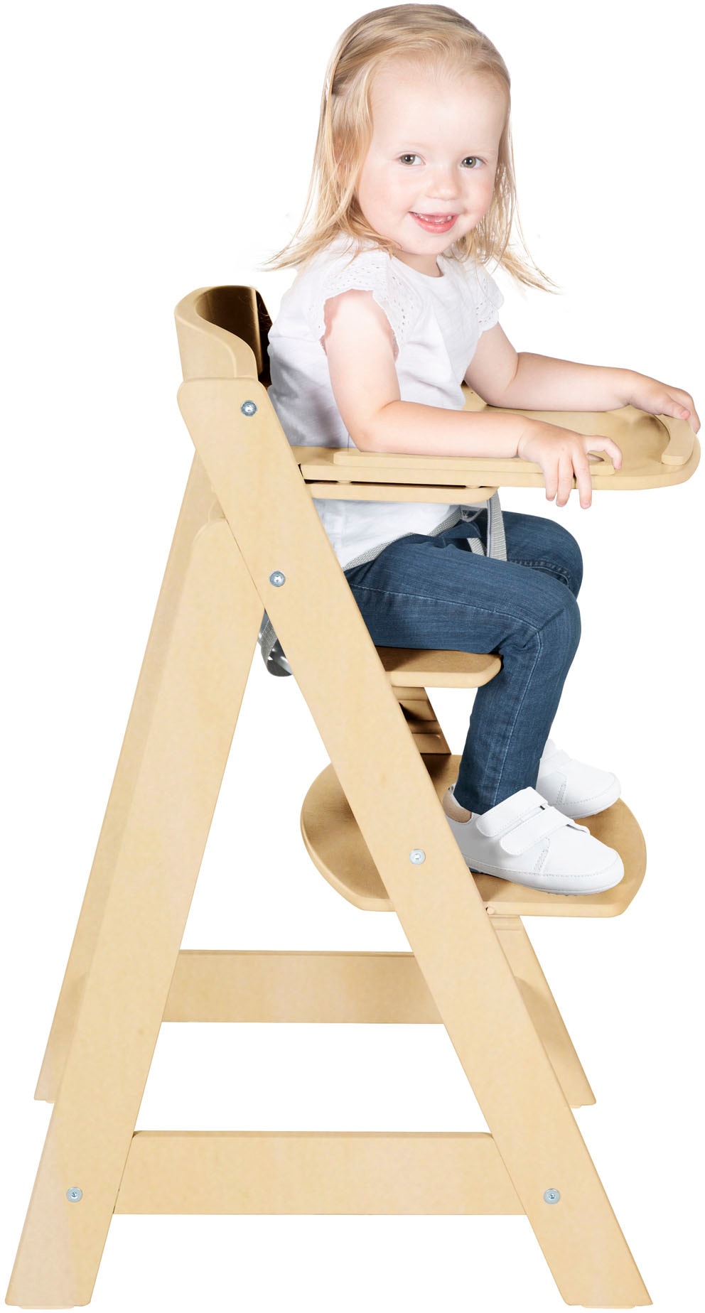 roba® Hochstuhltablett »Essbrett, Sit Up Flex, natur«