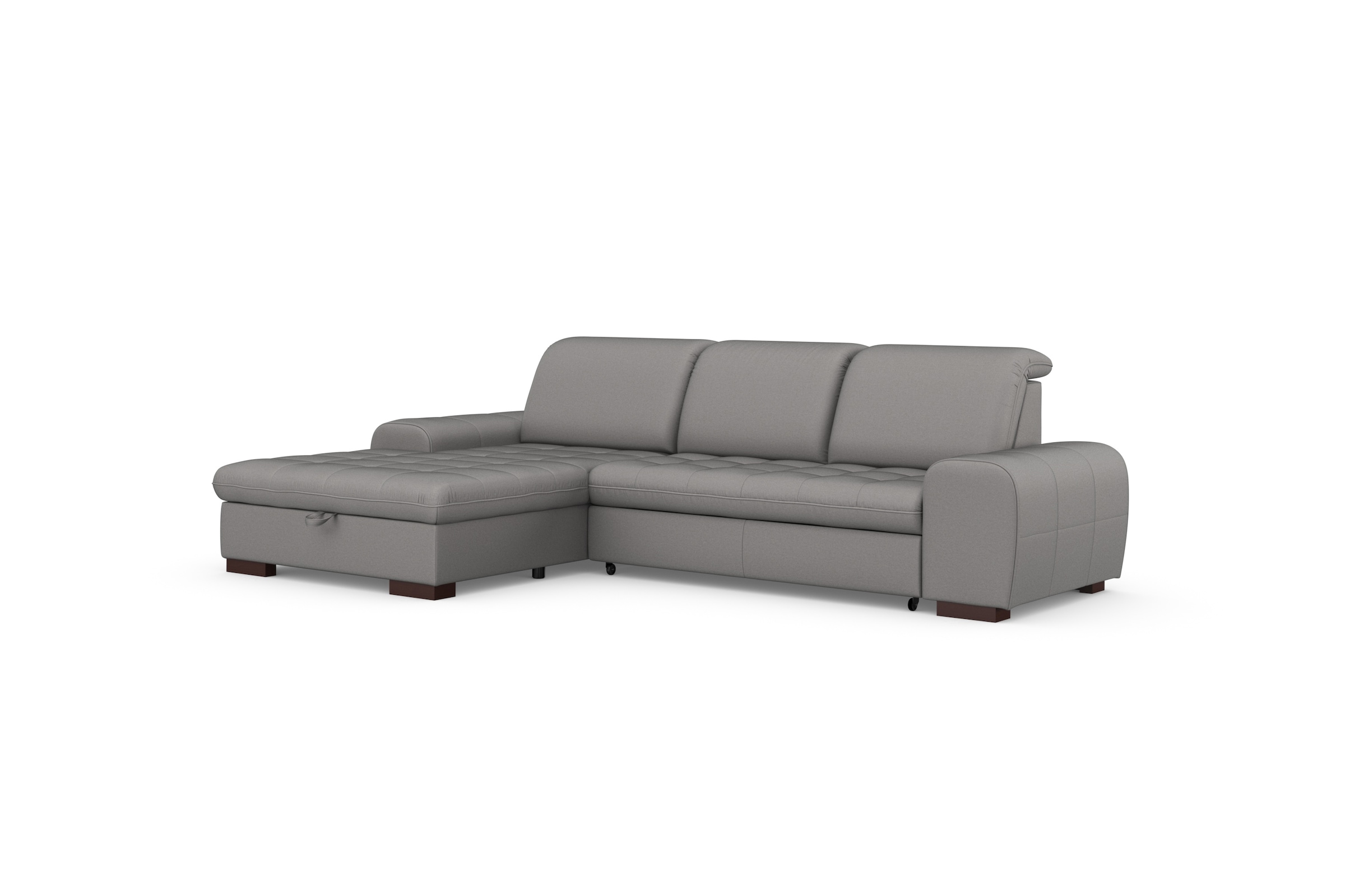 sit&more Ecksofa »Luxor L-Form« wahlweise mit Bettfunktion, Bettkasten und Kopfteilverstellung