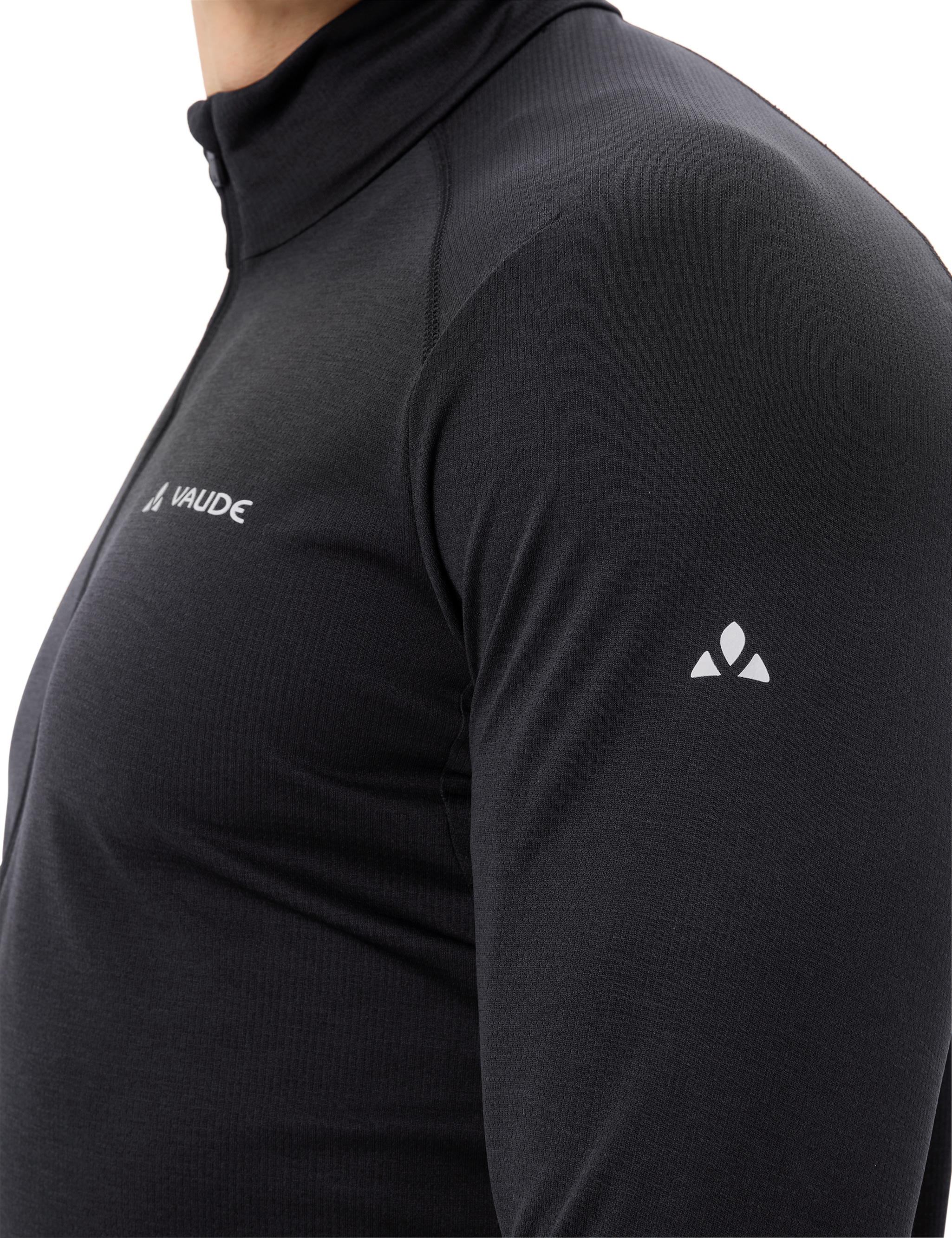 VAUDE Langarmshirt »MEN'S LARICE LIGHT SHIRT II« Langarm-Ausführung, mit Stehkragen, aus Polyester, normale Länge