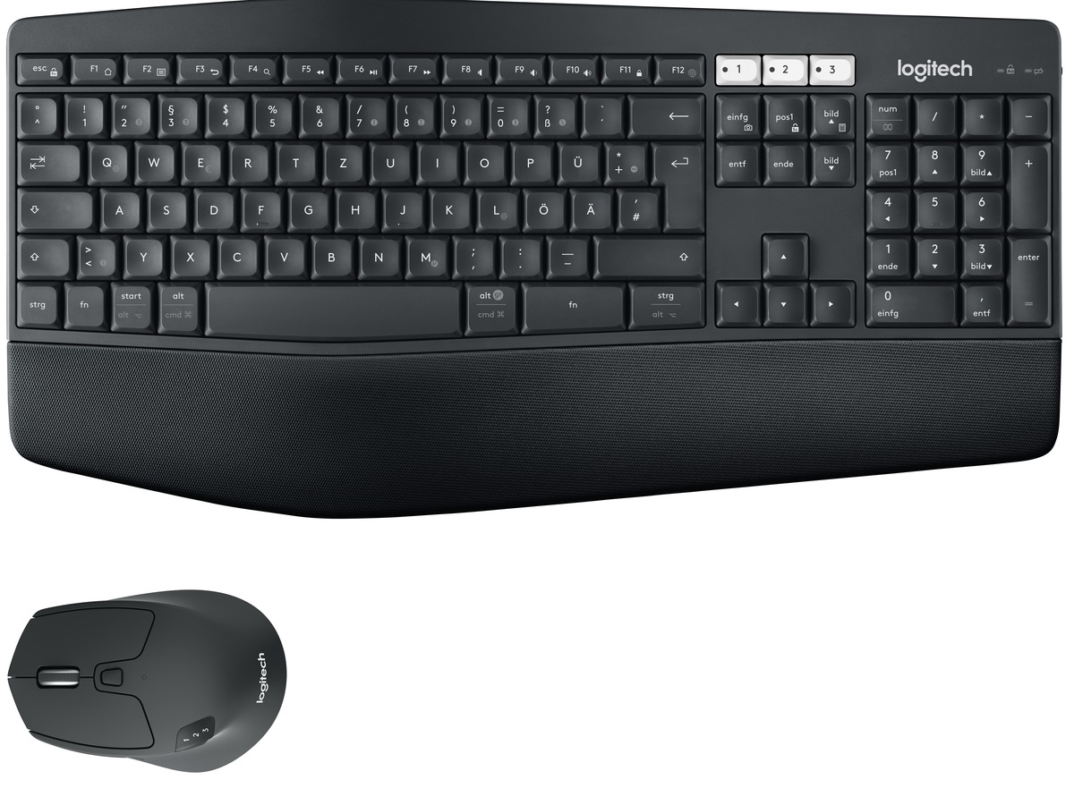 Logitech Tastatur- und Maus-Set »Wireless Performance Combo MK850 - US INT'L-Layout« 2 Jahre Garantie