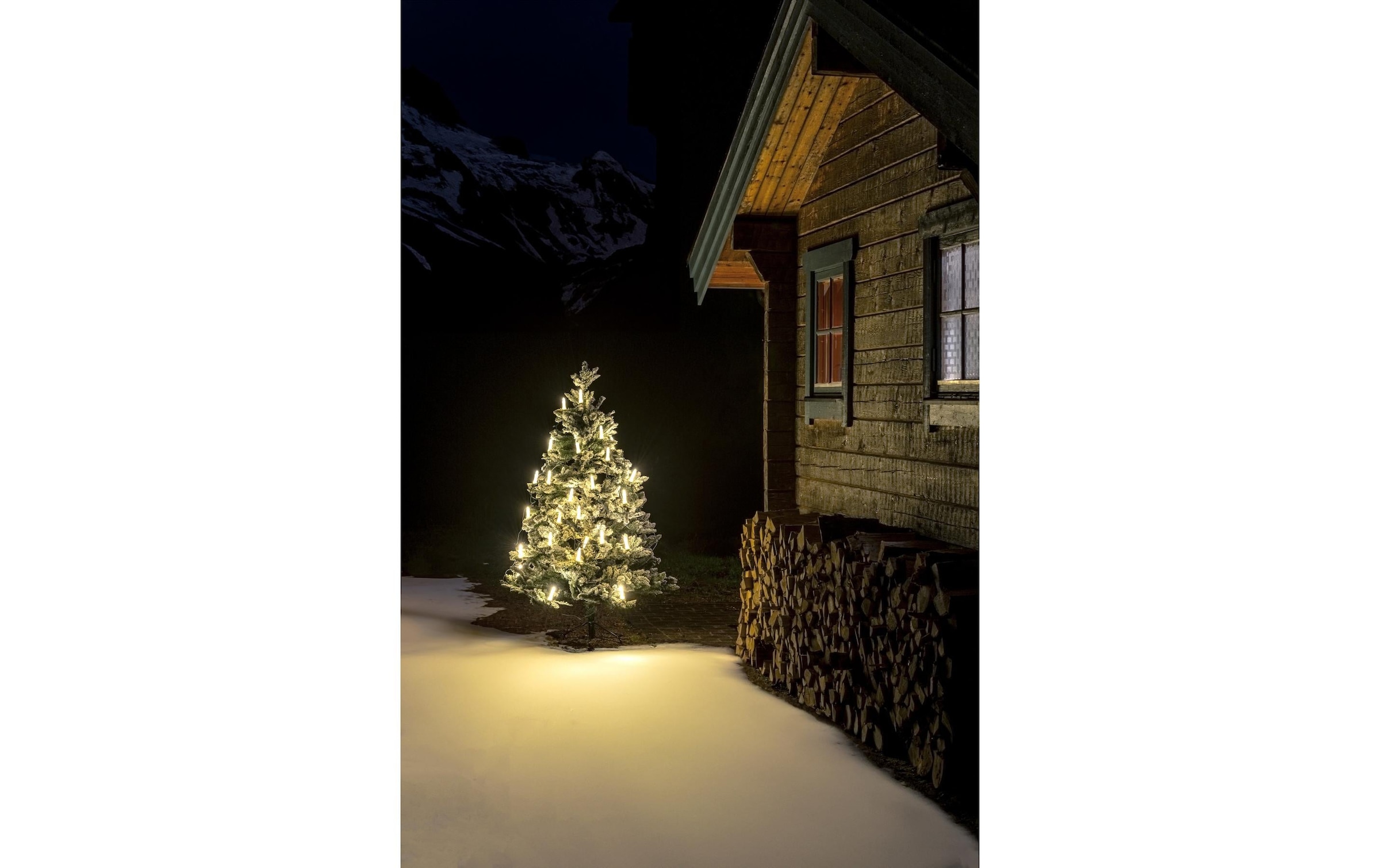 KONSTSMIDE Guirlande lumineuse LED »mit Topbirnen 25 LEDs, 3,6 W«