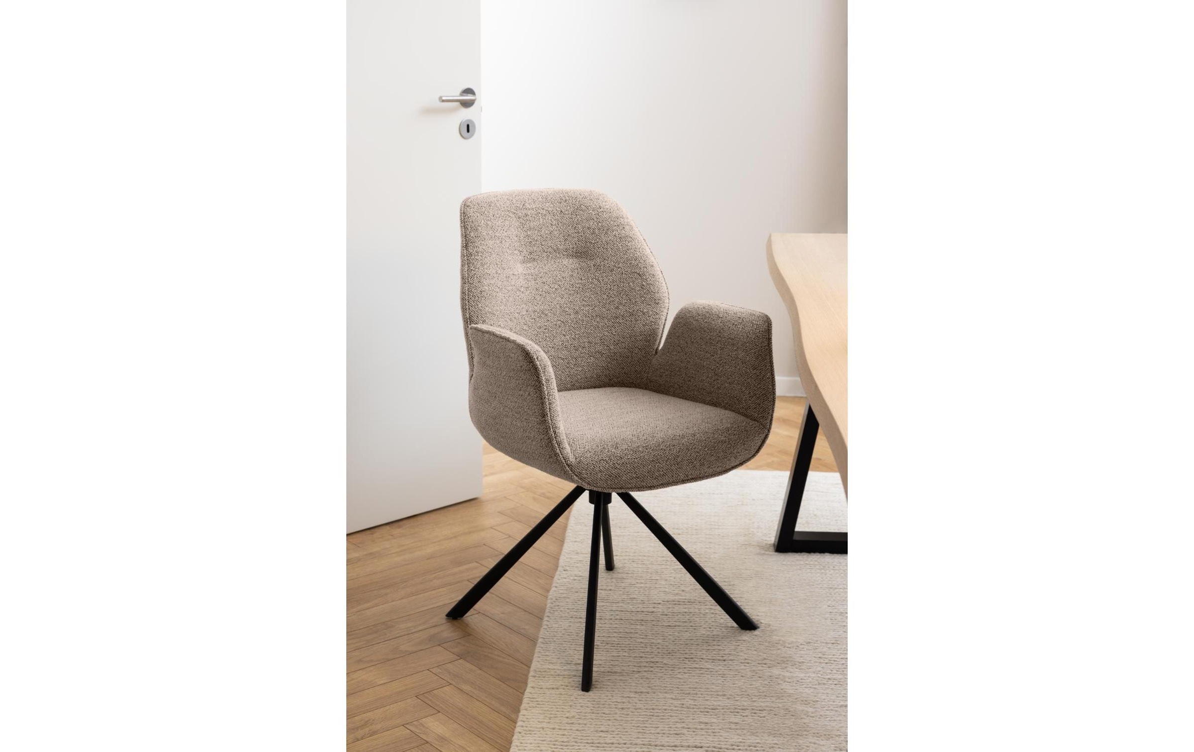 AC Design Stuhl »Aura« () Moderner Esszimmerstuhl mit Armlehne