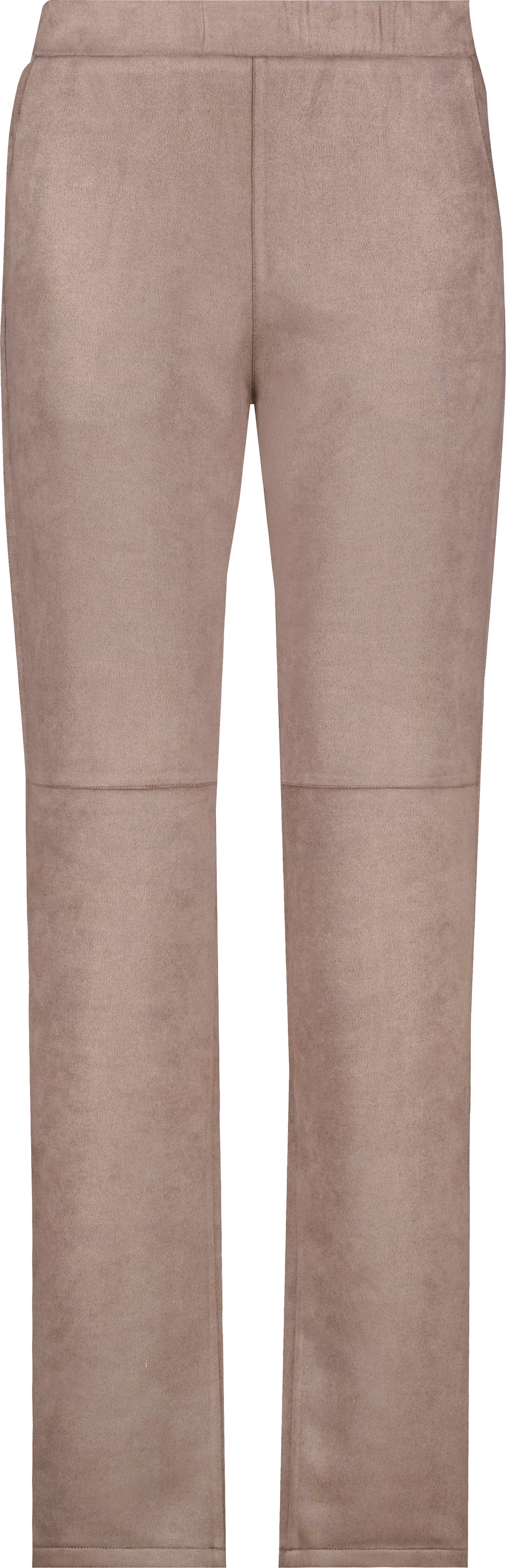 Monari Pantalon à enfiler »Hose Velours 78cm«  coupe régulière avec ceinture élastique
