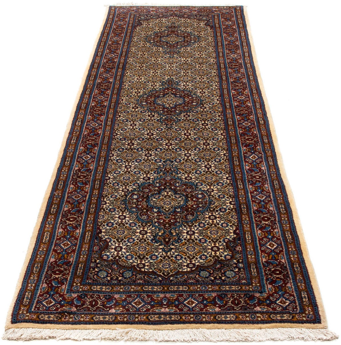 Image of morgenland Hochflor-Läufer »Moud Figurativ Multicolore 590 x 82 cm«, rechteckig, 1 mm Höhe, Unikat mit Zertifikat bei Ackermann Versand Schweiz