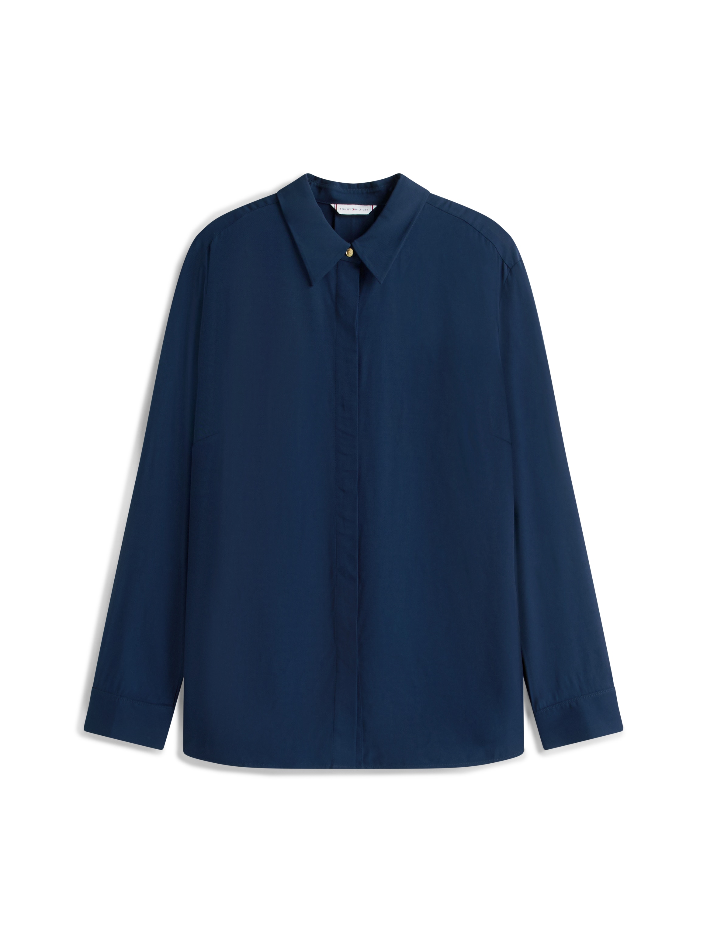 Tommy Hilfiger Curve Blouse chemise »CRV VIS TWILL BUTTON UP SHIRT« in grossen Grössen