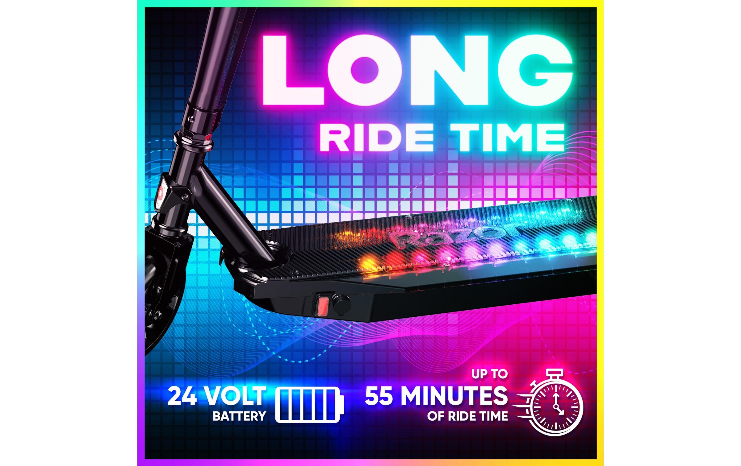 Razor E-Scooter »Sonic Glow«