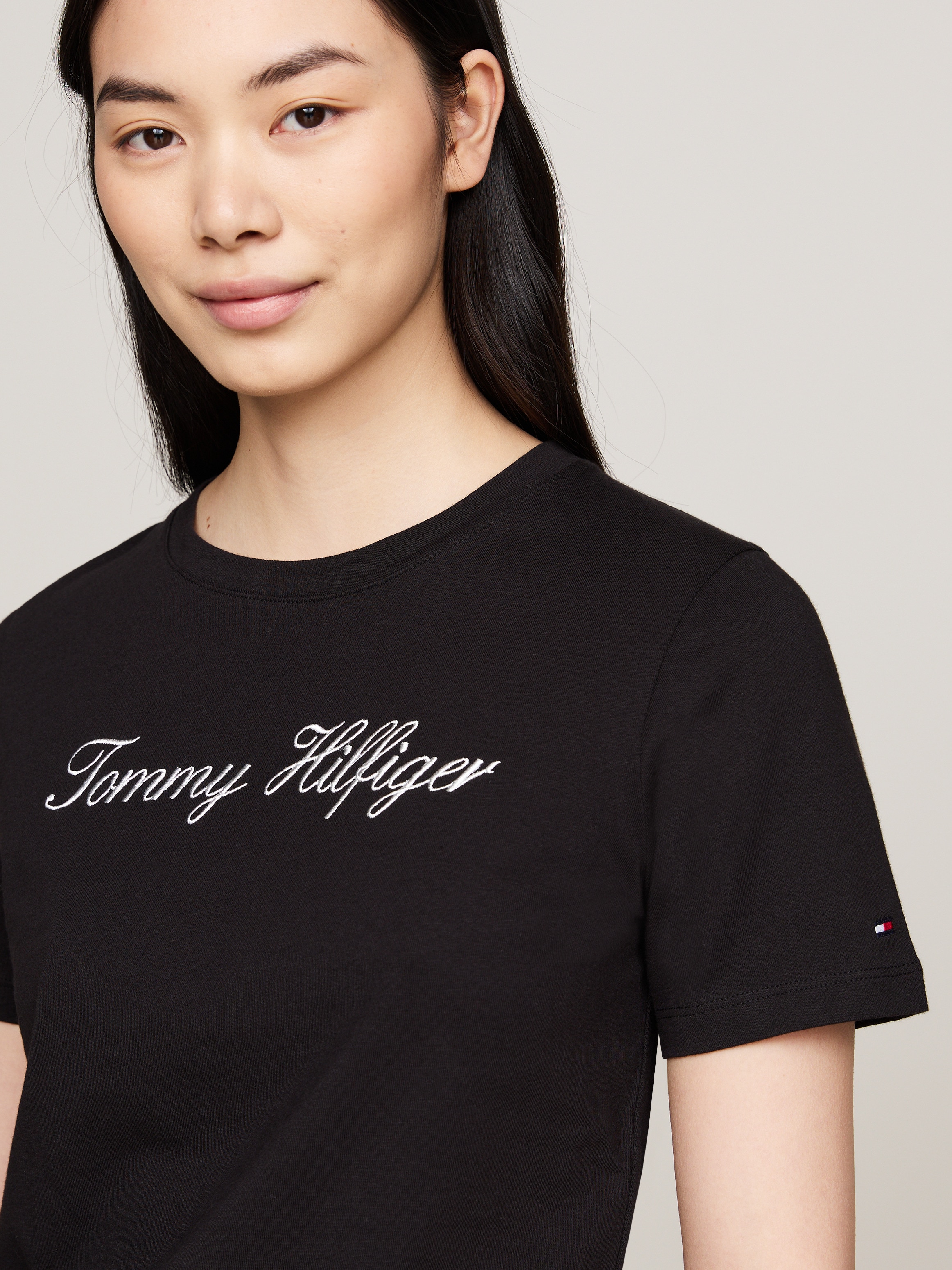 Tommy Hilfiger T-Shirt »NOS SCRIPT REGULAR C-NK SS«