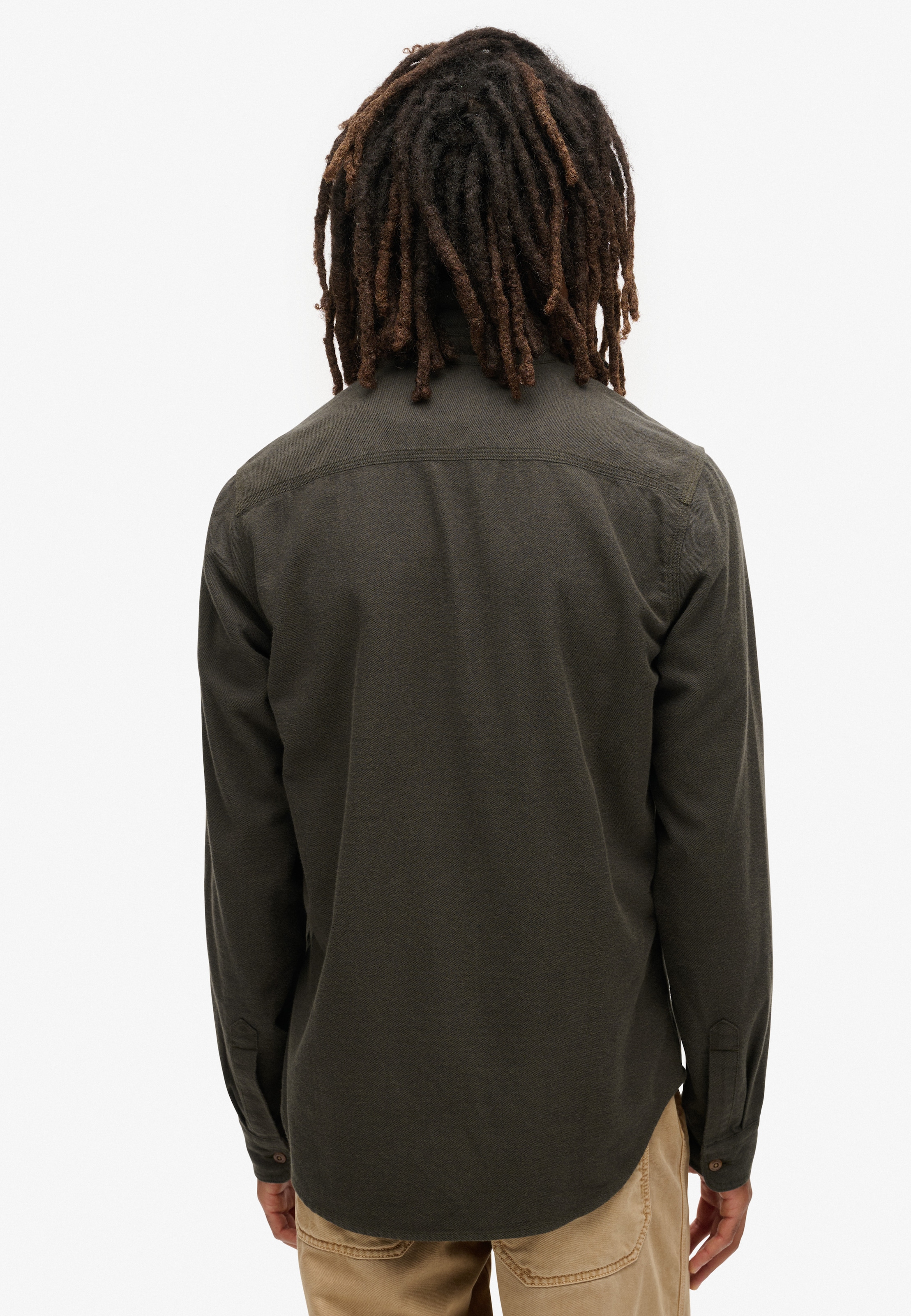 Superdry Langarmhemd »FLANNEL WORKWEAR SHIRT«