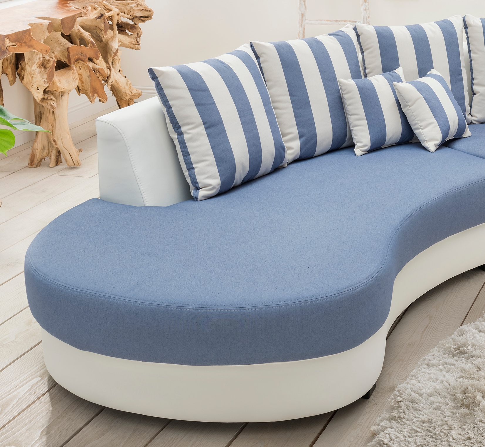 INOSIGN Ecksofa »Limoncello organische Formensprache, L-Form«, ergonomische Form